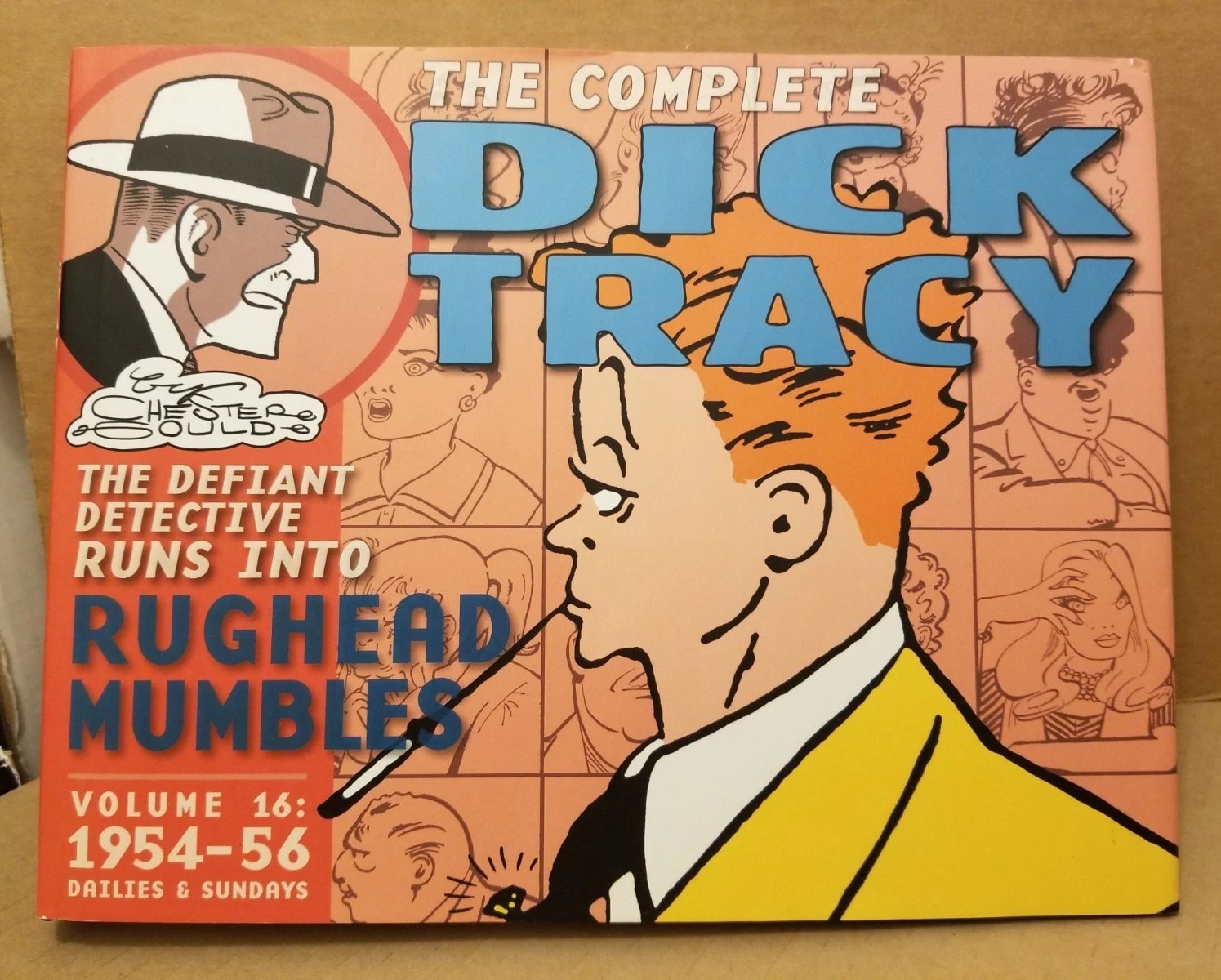 COMPLETE DICK TRACY VOL. 16 HARDCOVER HC CHESTER GOULD (DJ & CORNER WEAR) IDW