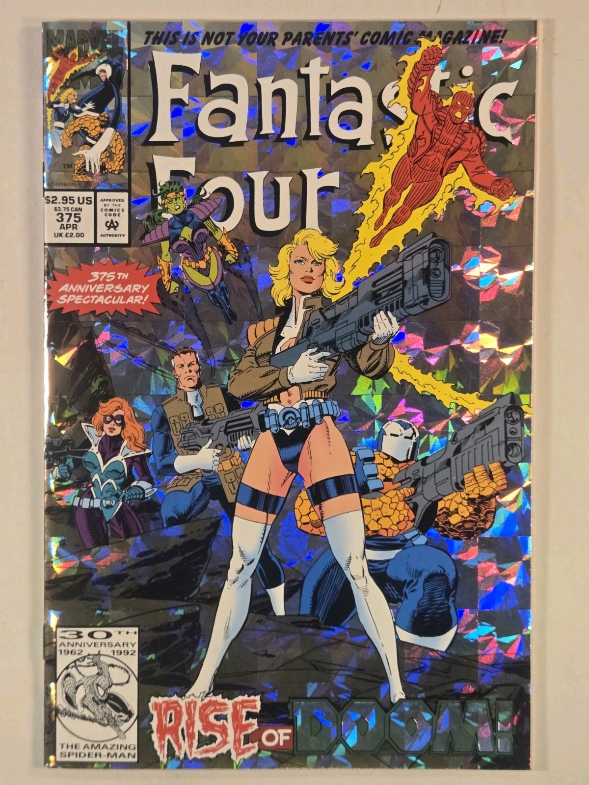 Fantastic Four #375 1991 WEEKLY AUCTION ends Oct. 11-8pm