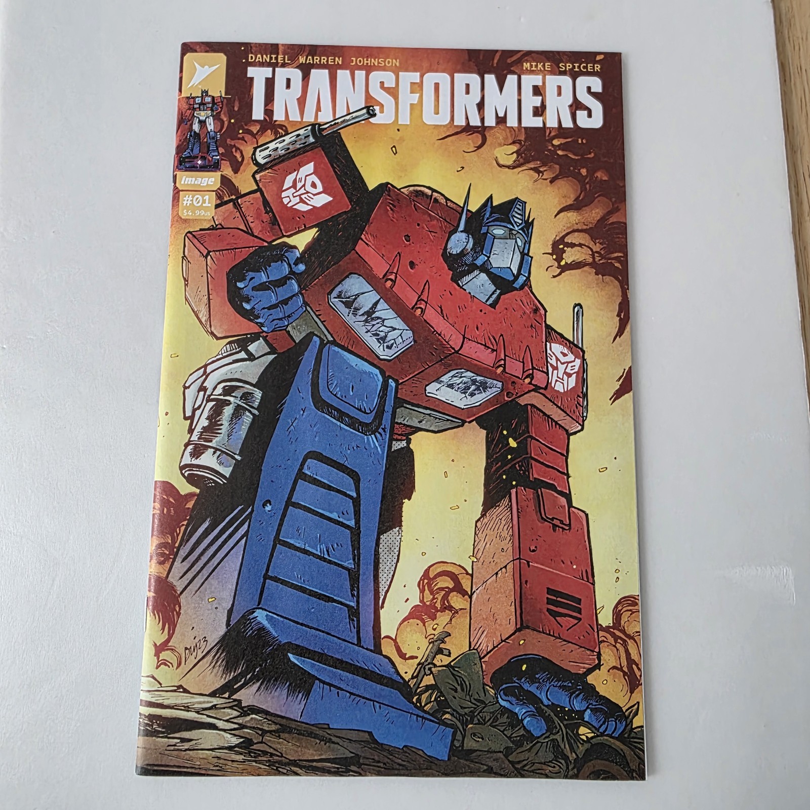 TRANSFORMERS #1 (2023) 1st Print Cover A Daniel Warren Johnson Image Comics