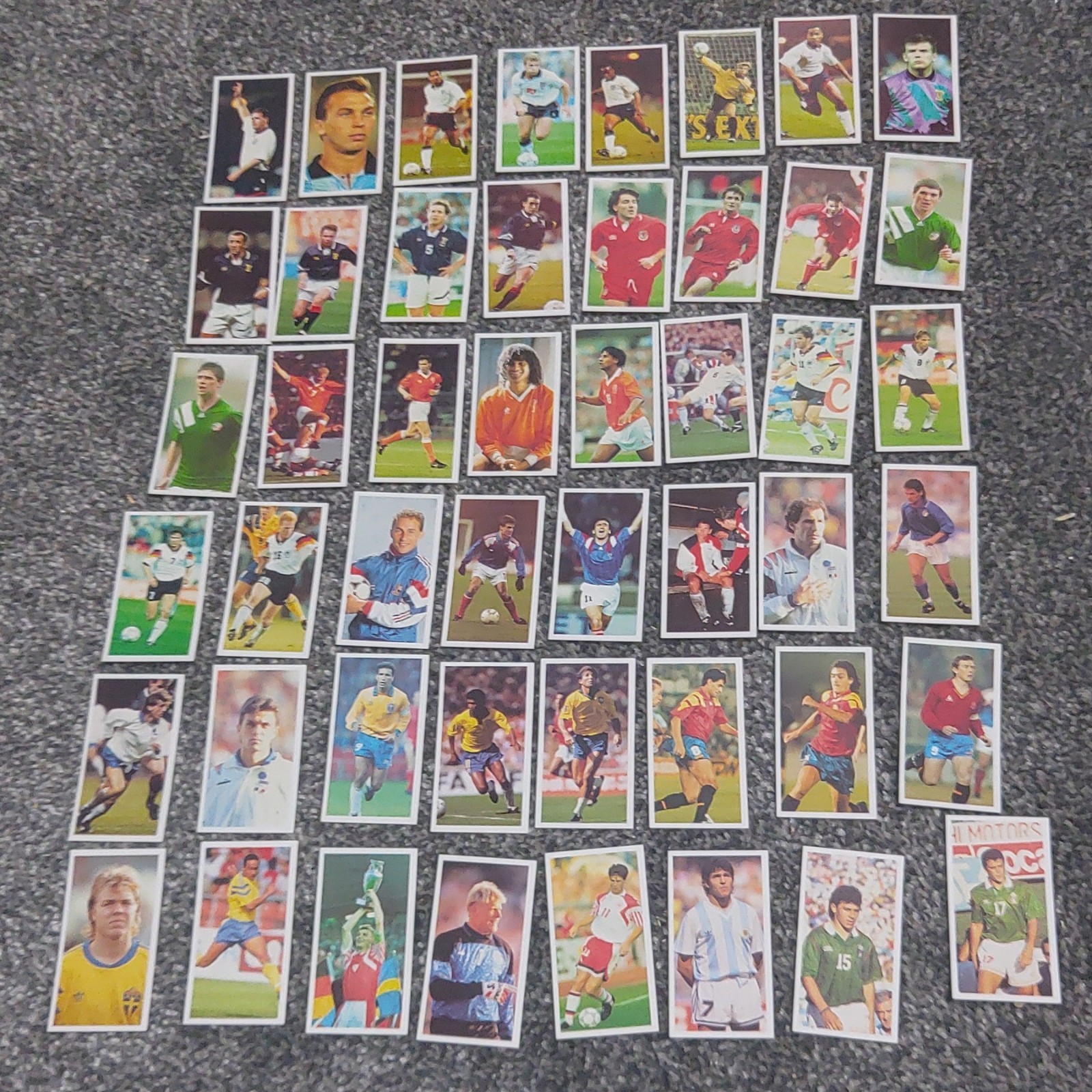 VINTAGE 1994 TREBOR BASSETT - WORLD BEATERS - COMPLETE 48 CARD  SET  EX-MINT