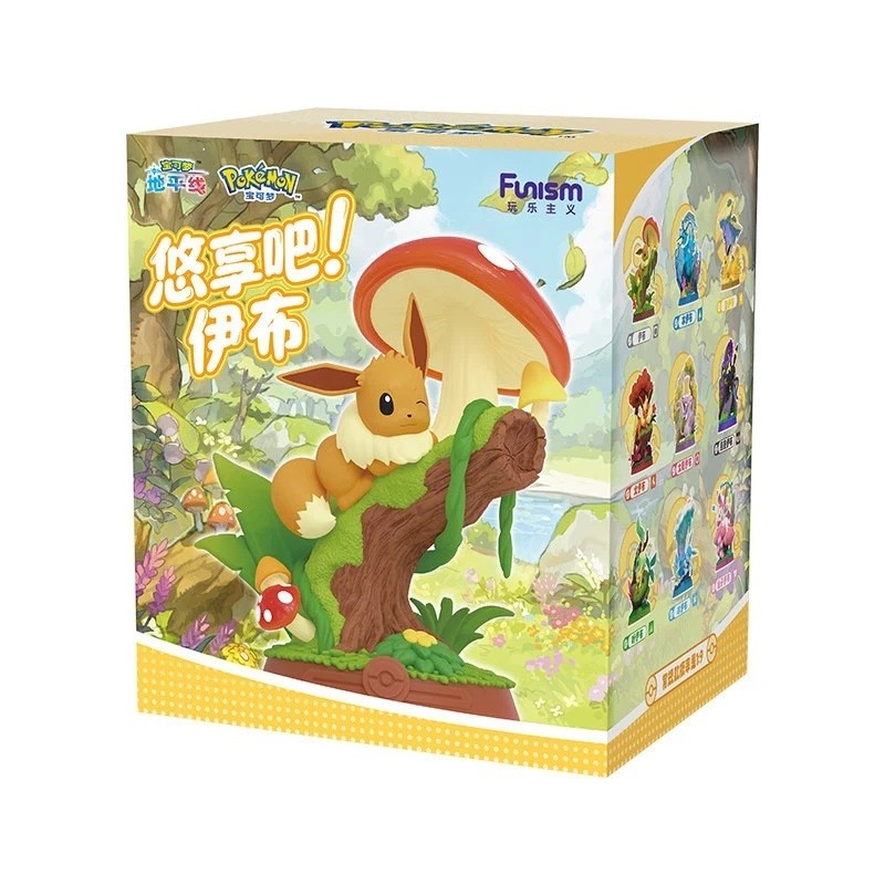Funism Pokemon Enjoy Eevee Forest Adventure Series 3 Figure Blind Box