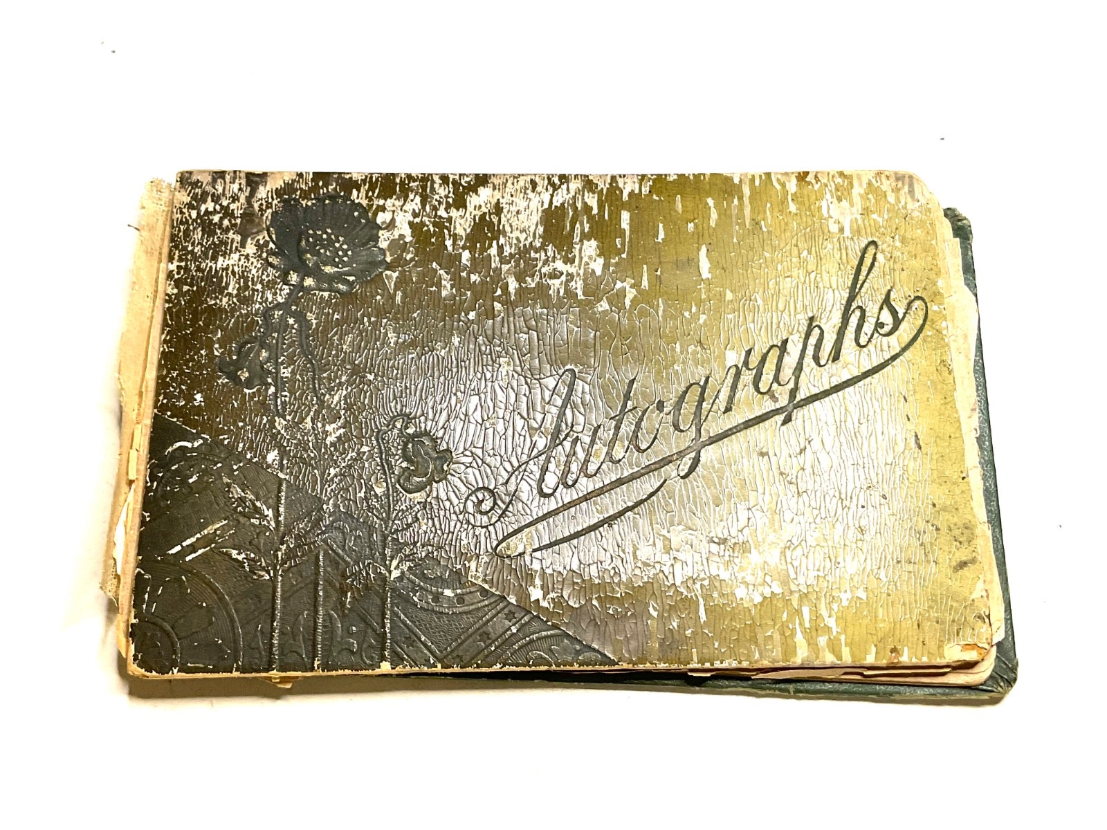 Antique 1901-1920s Autograph Friendship Album Handwritten Poems WV