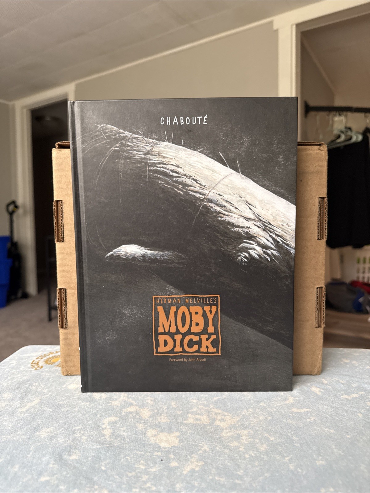 Moby Dick (Graphic Novel) Chabouté Hardbound