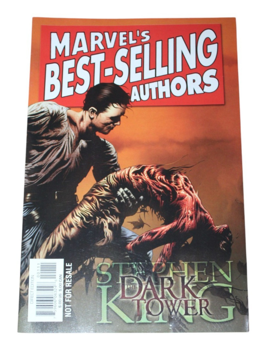 2008 Marvel Best Selling Authors Sampler #0 Stephen King Dark Tower Promo Comic