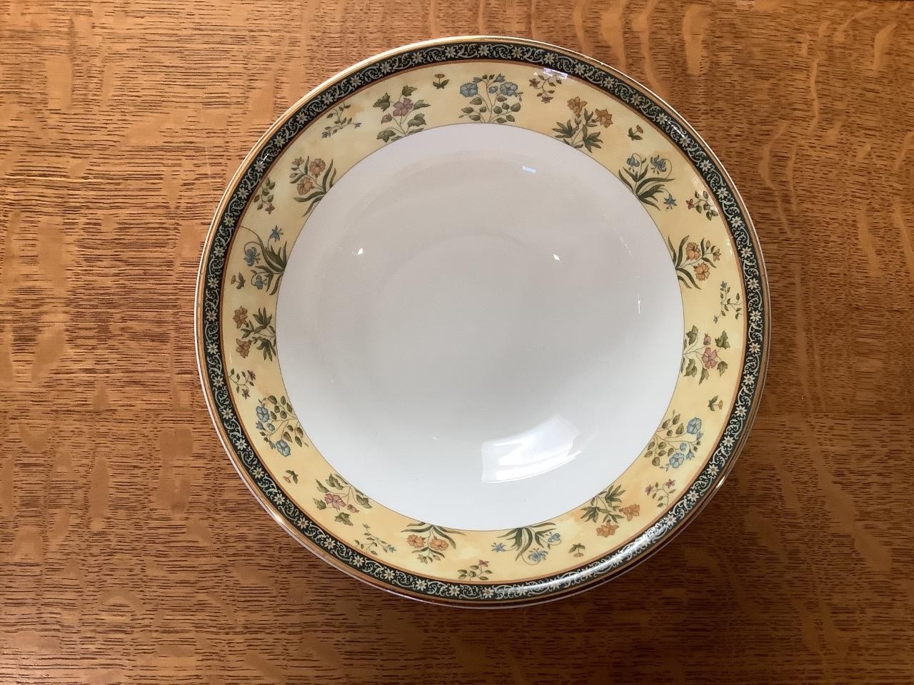 Wedgwood India bone china 7 1/2 in bowl, made in England
