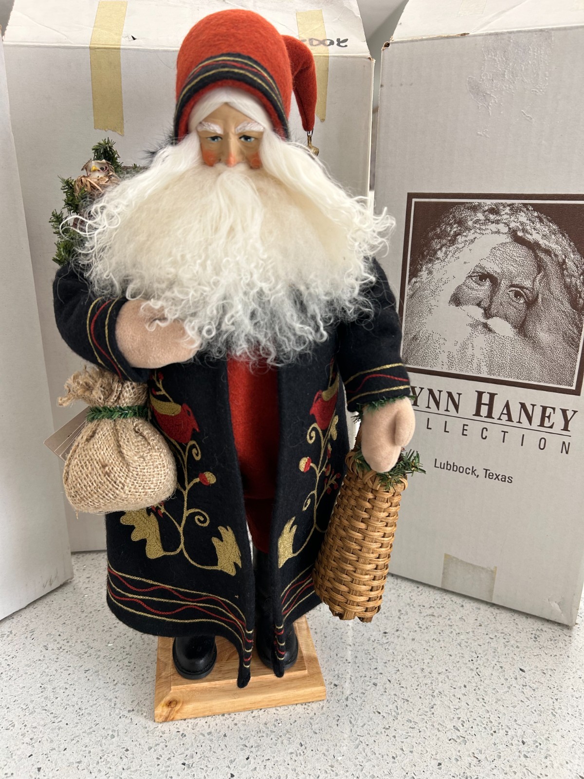 Lynn Haney Collectible Santa 