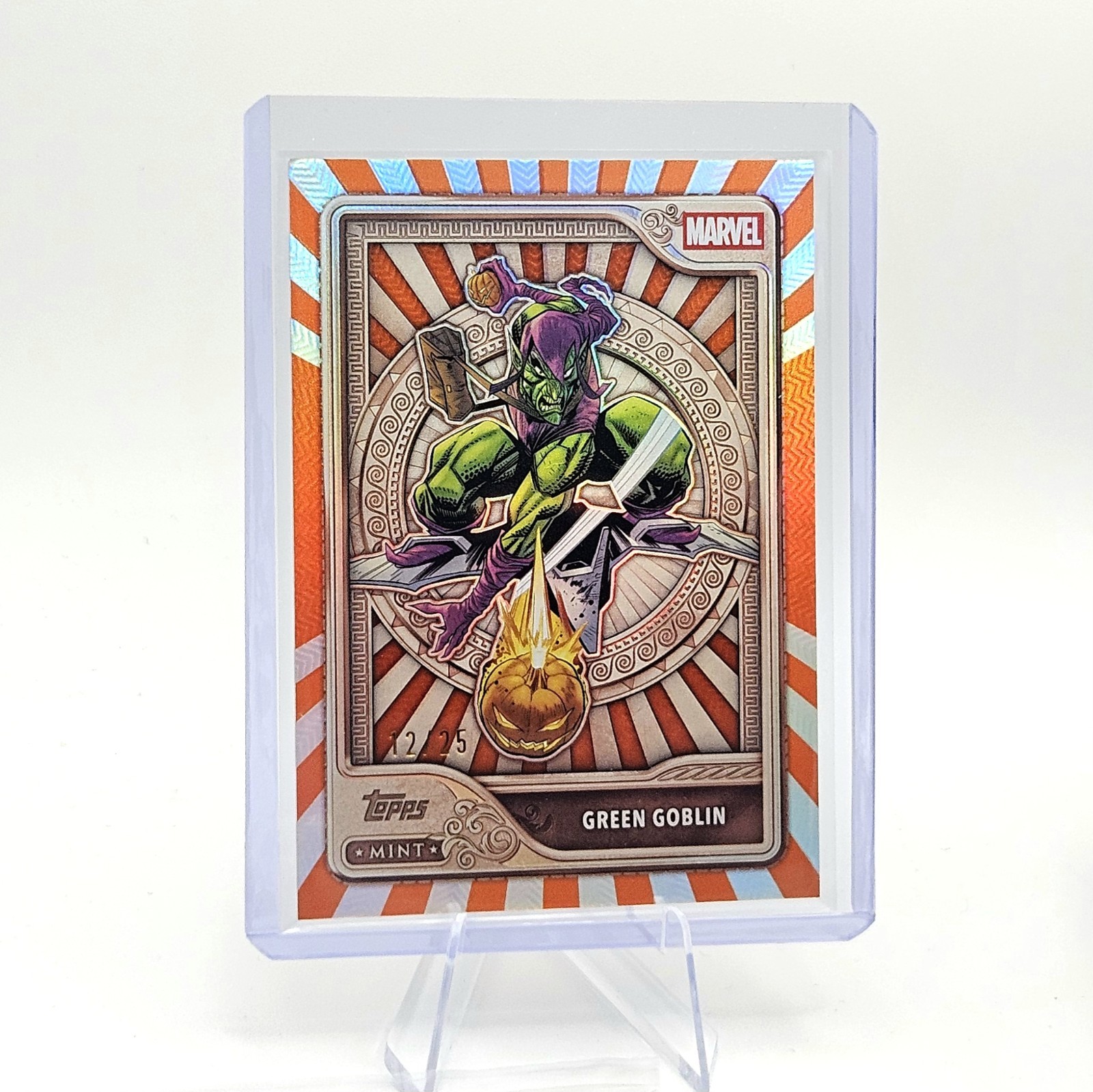 Green Goblin /25 Orange Foil 2026 Topps Mint Marvel Bronze #30