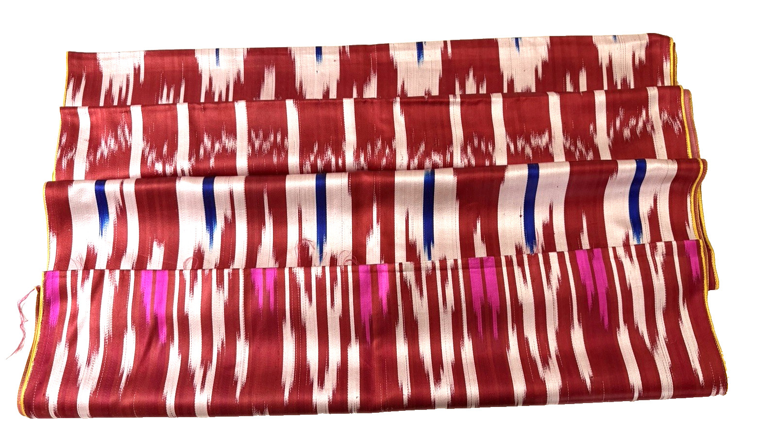 AUTHENTIC UZBEK KHAN ATLAS SILK BLEND FABRIC- TRADITIONAL FABRIC OF CENTRAL ASIA AUTHENTIC UZBEK KHAN ATLAS SILK BLEND FABRIC- TRADITIONAL FABRIC OF CENTRAL ASIA