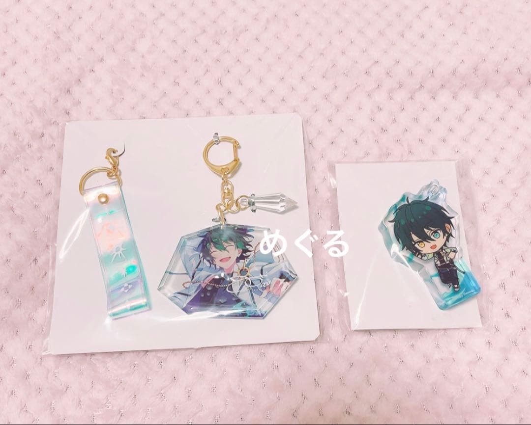 Ansta 9th Anniversary Fragment Key Holder Idol Charm Movie Mika #e7b054