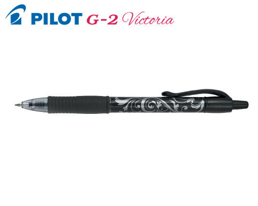 PILOT G-2 VICTORIA GEL INK ROLLERBALL PEN MEDIUM TIP