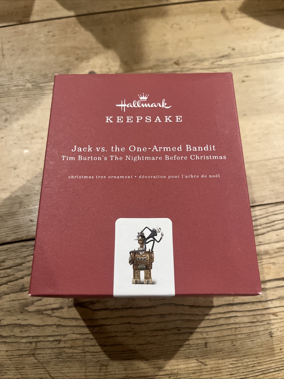Hallmark Keepsake 2018 Jack vs The One Armed Bandit Nightmare Before Christmas