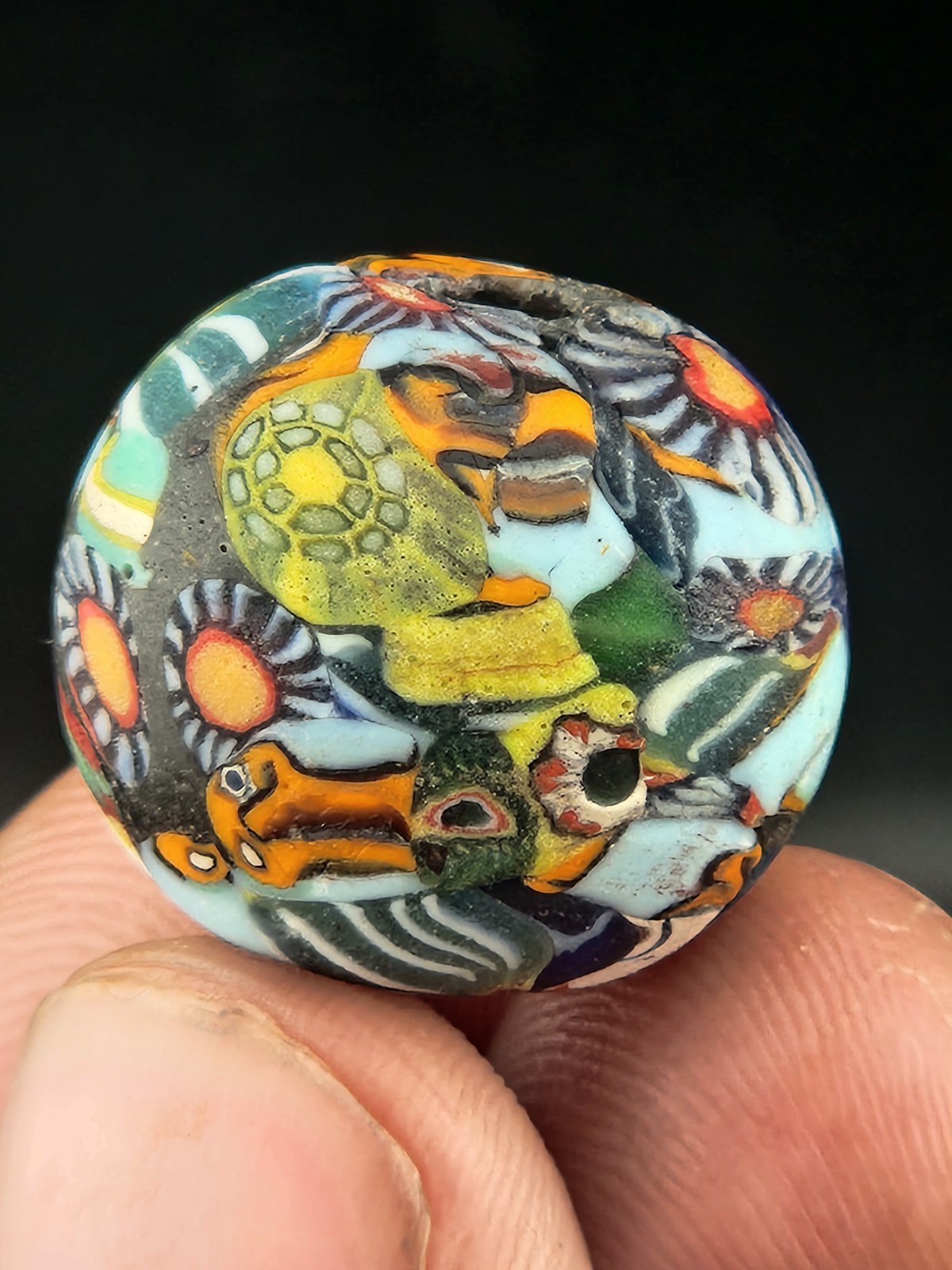 beautiful Venetian Antique african glass beads old Beads