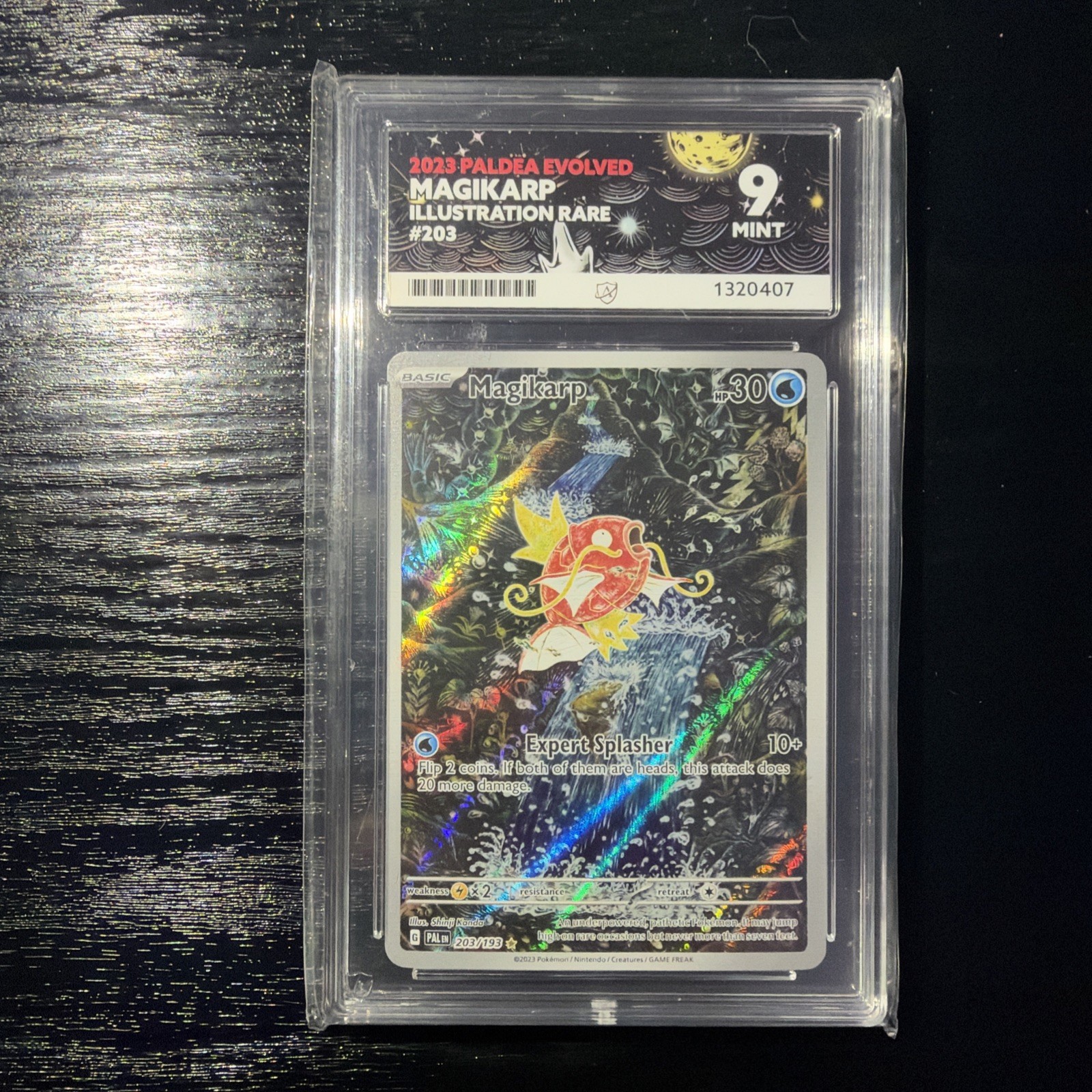 ACE 9 Magikarp - 203/193 - Illustration Rare - Paldea Evolved - Pokemon