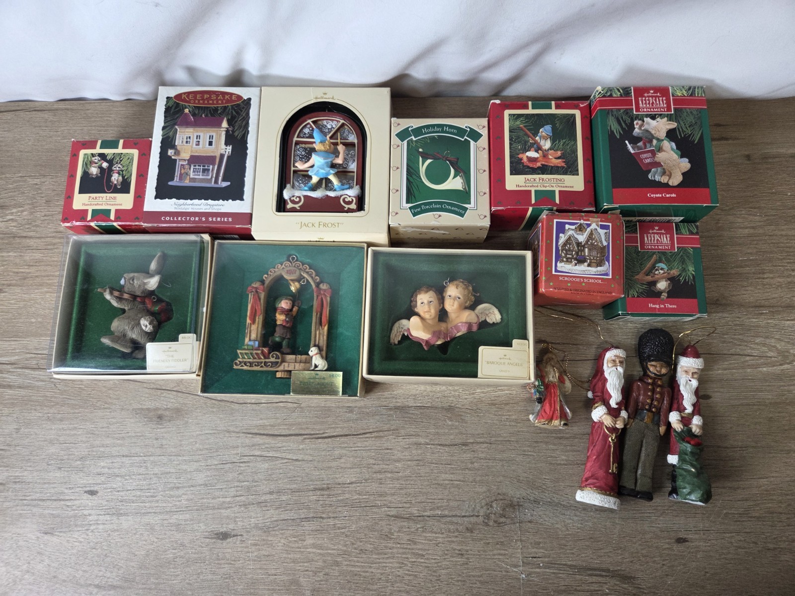 Vintage Lot 15 Hallmark Keepsake Christmas Ornaments 1980s Vintage Lot 15 Hallmark Keepsake Christmas Ornaments 1980s