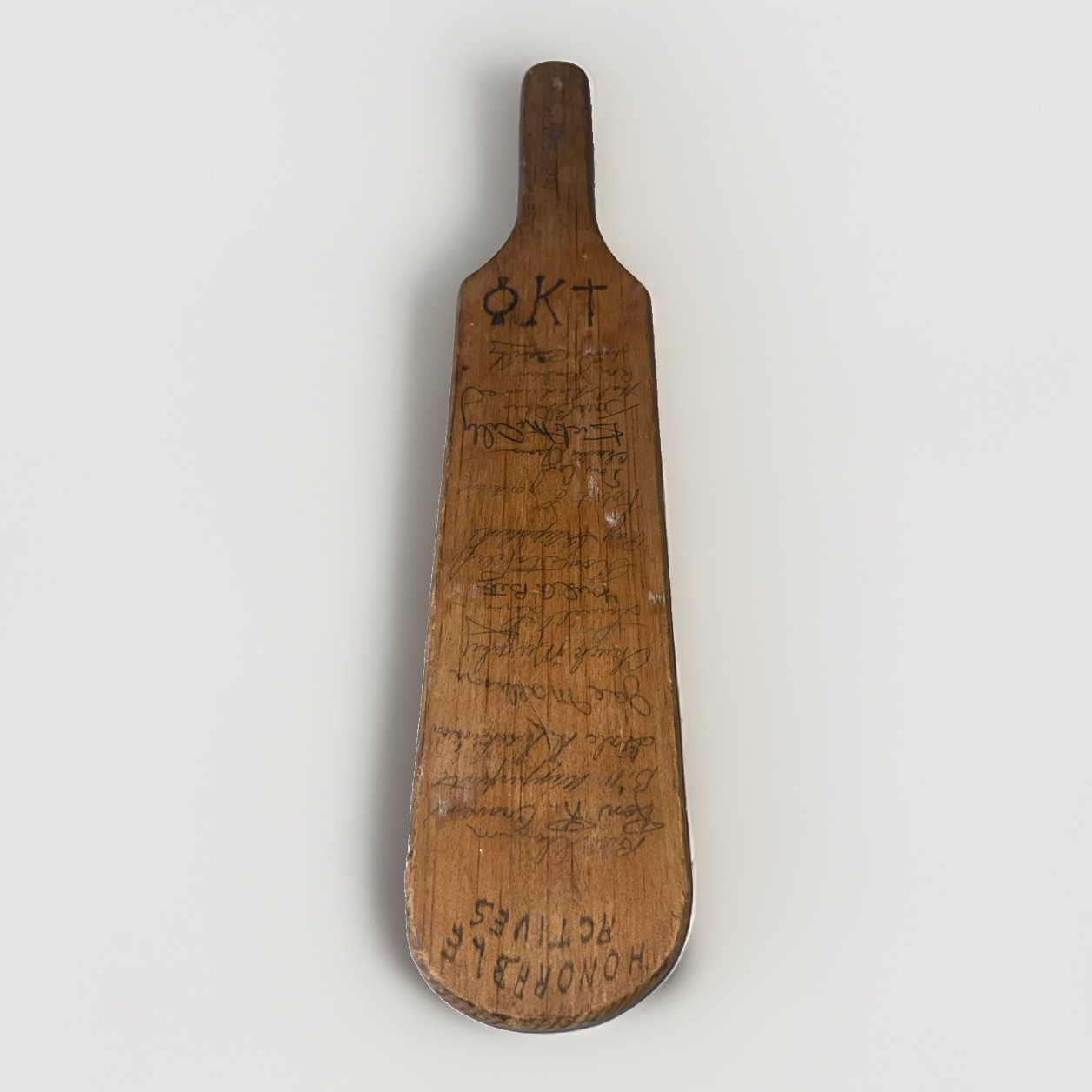Vintage 1950-60’s Western Kentucky University Hill Toppers Pi Kappa Tau Paddle
