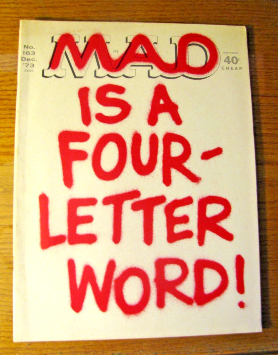 Vintage 1973 Mad 