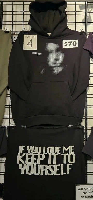 Ethel Cain Merch The Willoughby Tucker Forever Tour 2026 Reprint Merch Shrt