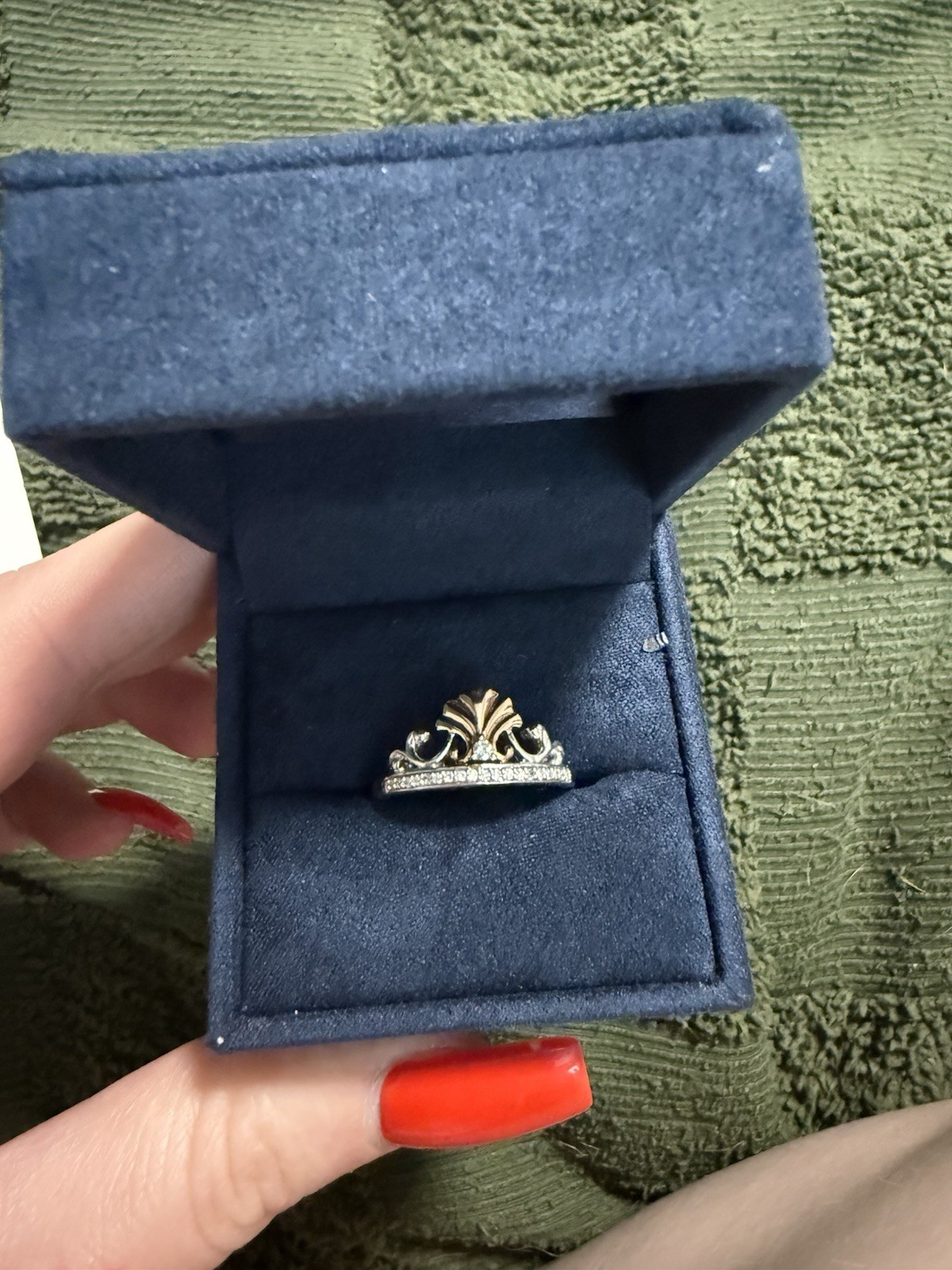 Enchanted Disney Fine Jewelry Disney The Little Mermaid Ariel Tiara Ring Size 7