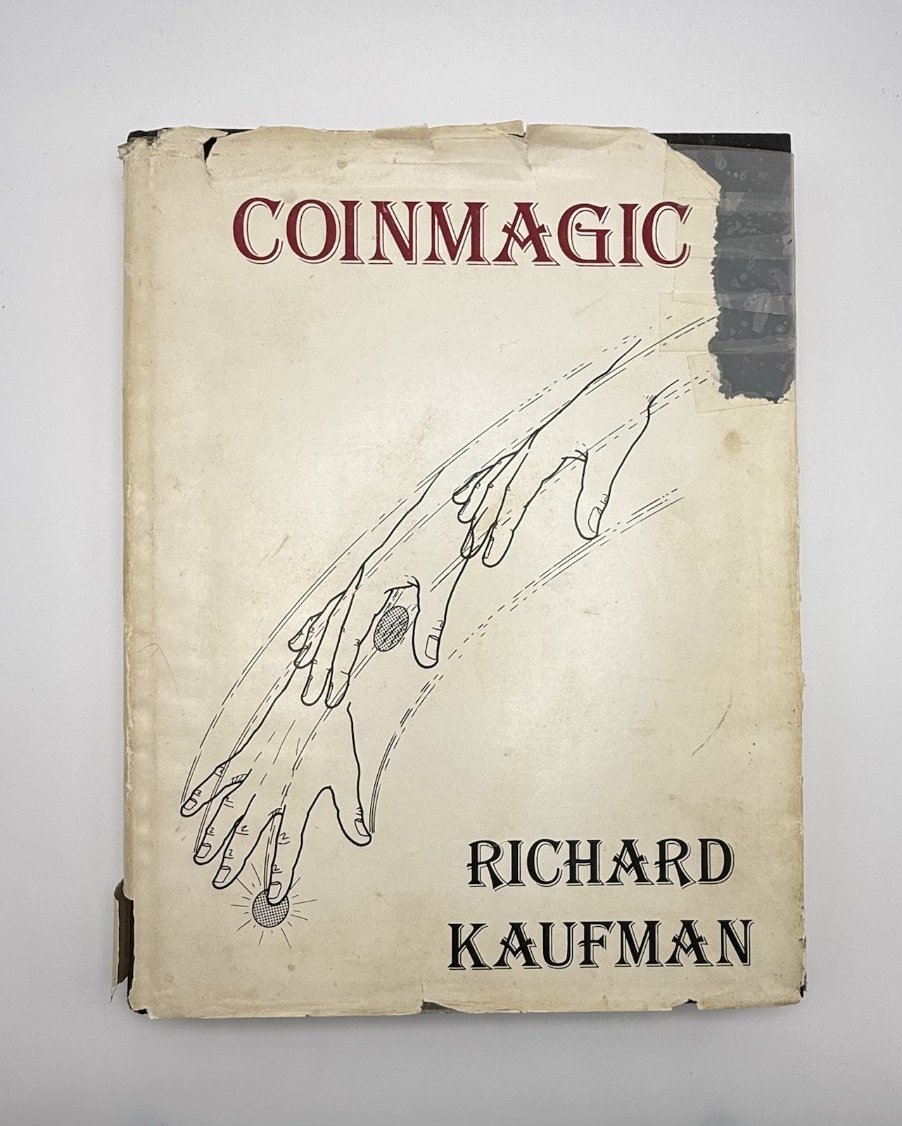 1981 ‘CoinMagic’ by Richard Kaufman 1st Edition Hardcover VTG Coin Magic Book DJ