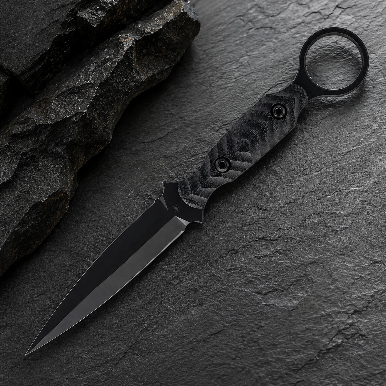 TOOR Specter Finger Ring Dagger Knife Fixed Blade Full Tang CPM-M4 G10 SOCOM USA