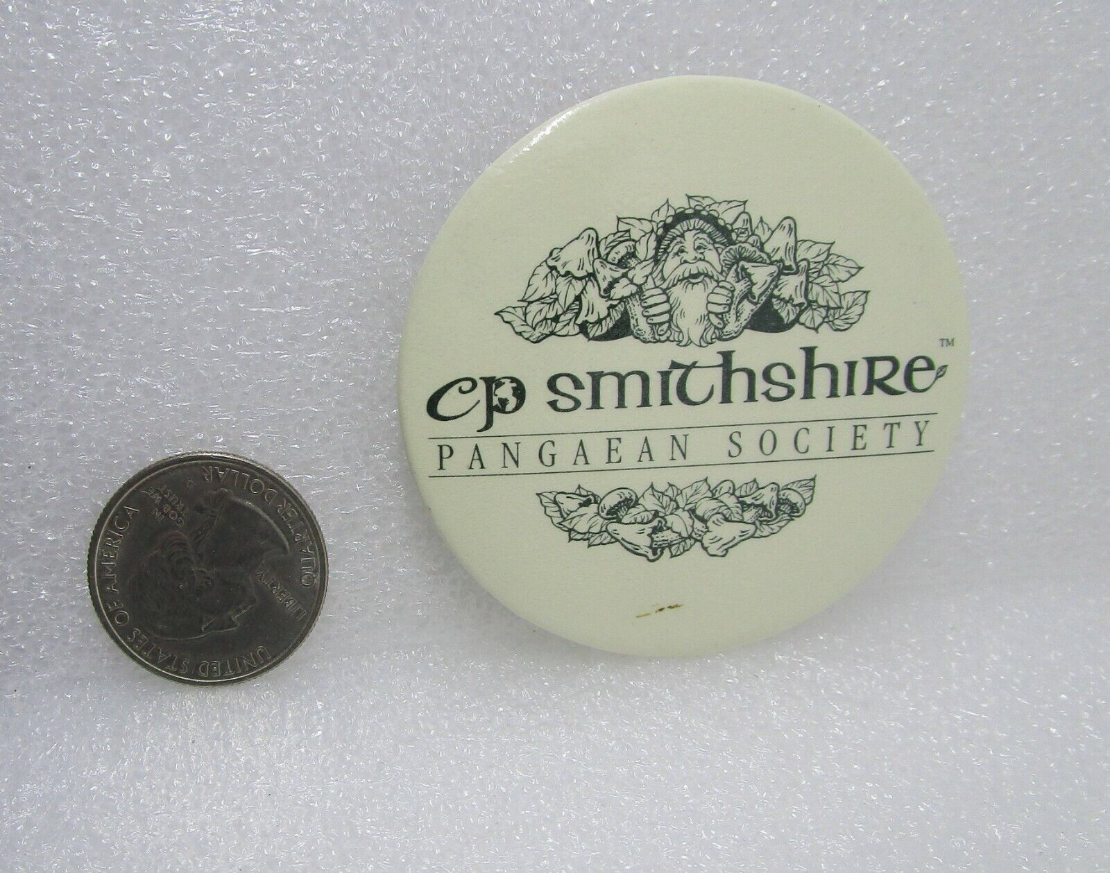 CP Smithshire Pangaean Society Button Pin