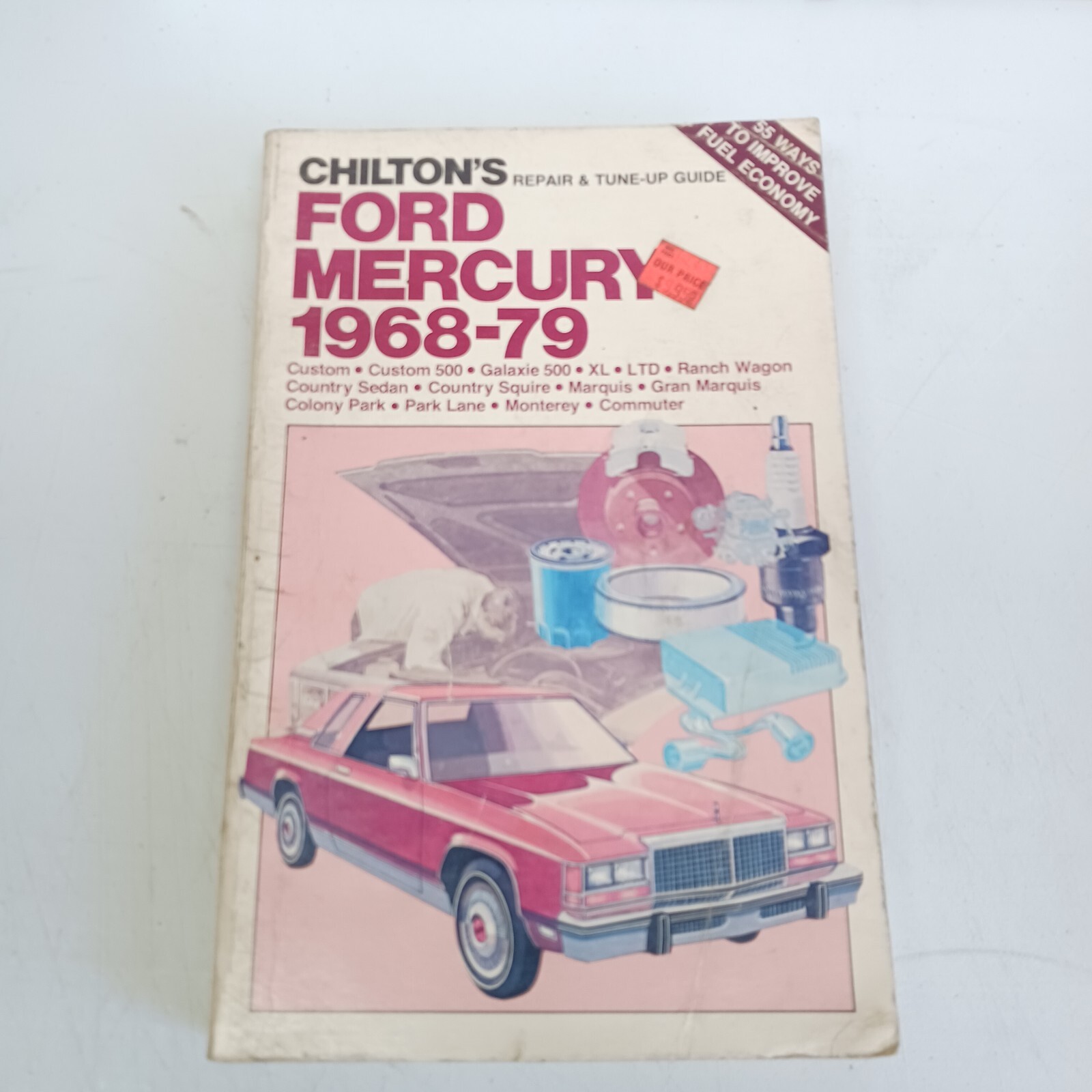 Vintage Chilton\'s Repair & Tune-Up Guide Ford Mercury 1968-79