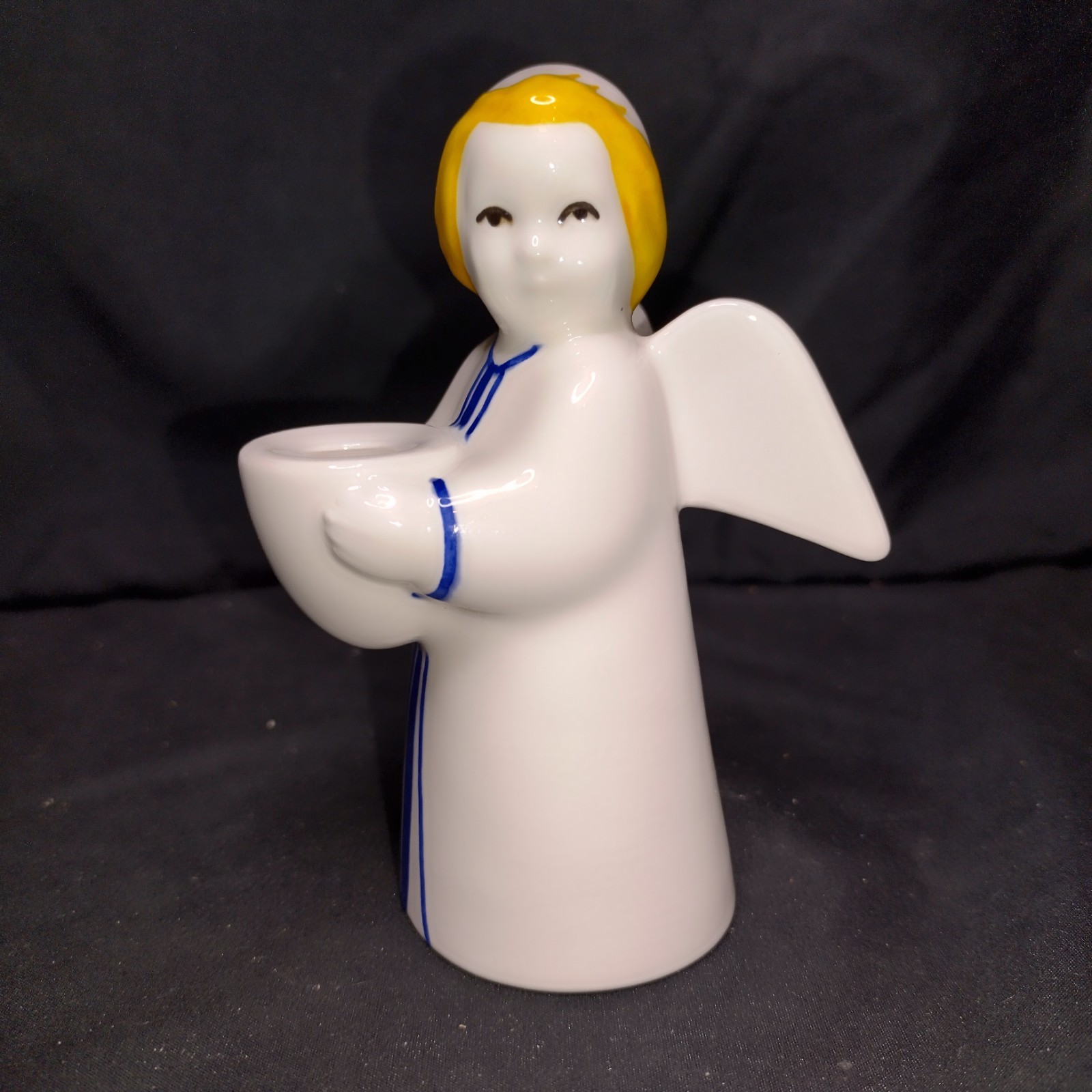 Vintage Royal Copenhagen Angel Candleholder 1/2350 Nils Thorsson Denmark 1962