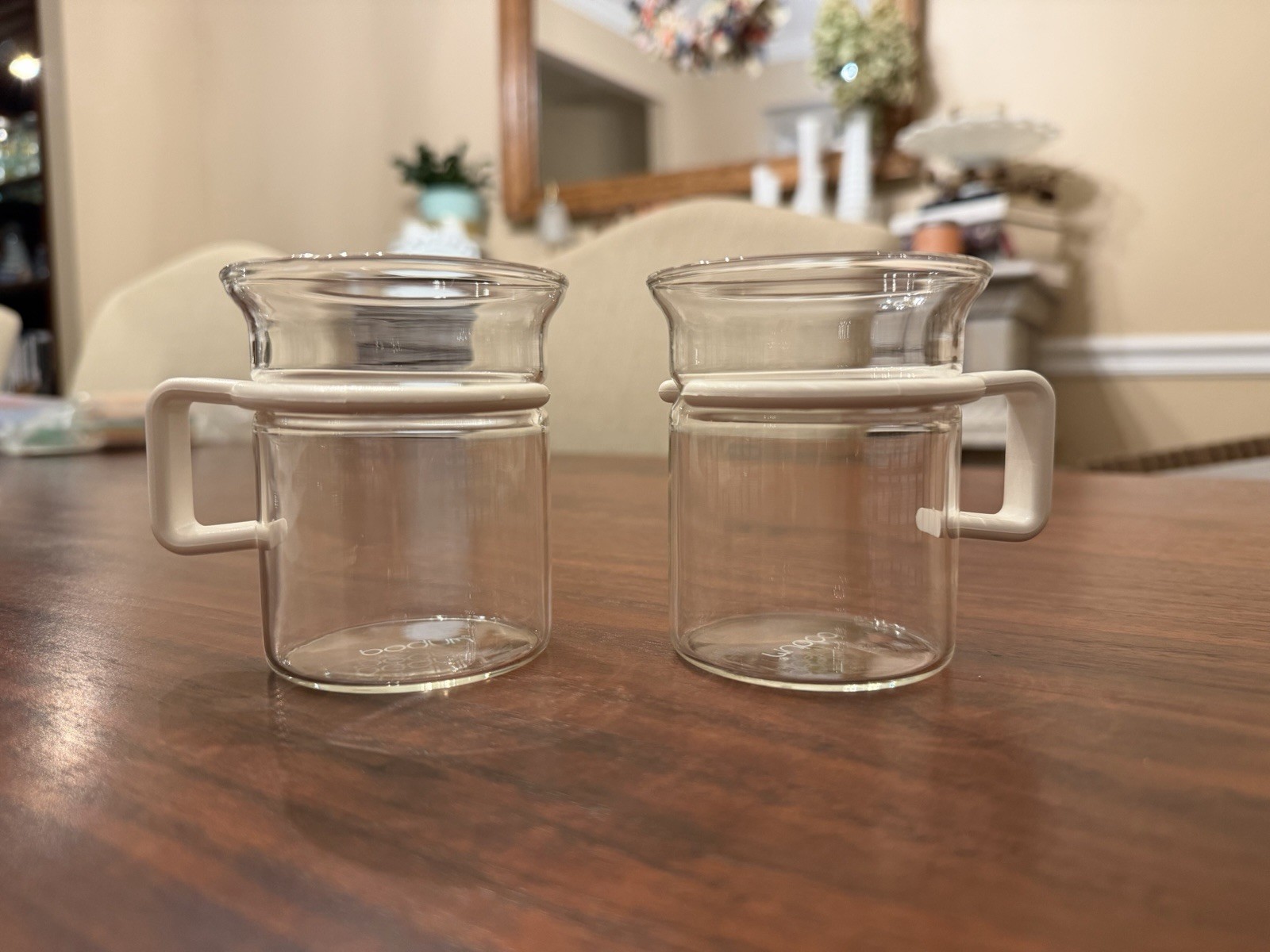 Vintage 1980’s Bodum Bistro Picard Style Tea / Coffee Cup Set Vintage 1980’s Bodum Bistro Picard Style Tea / Coffee Cup Set