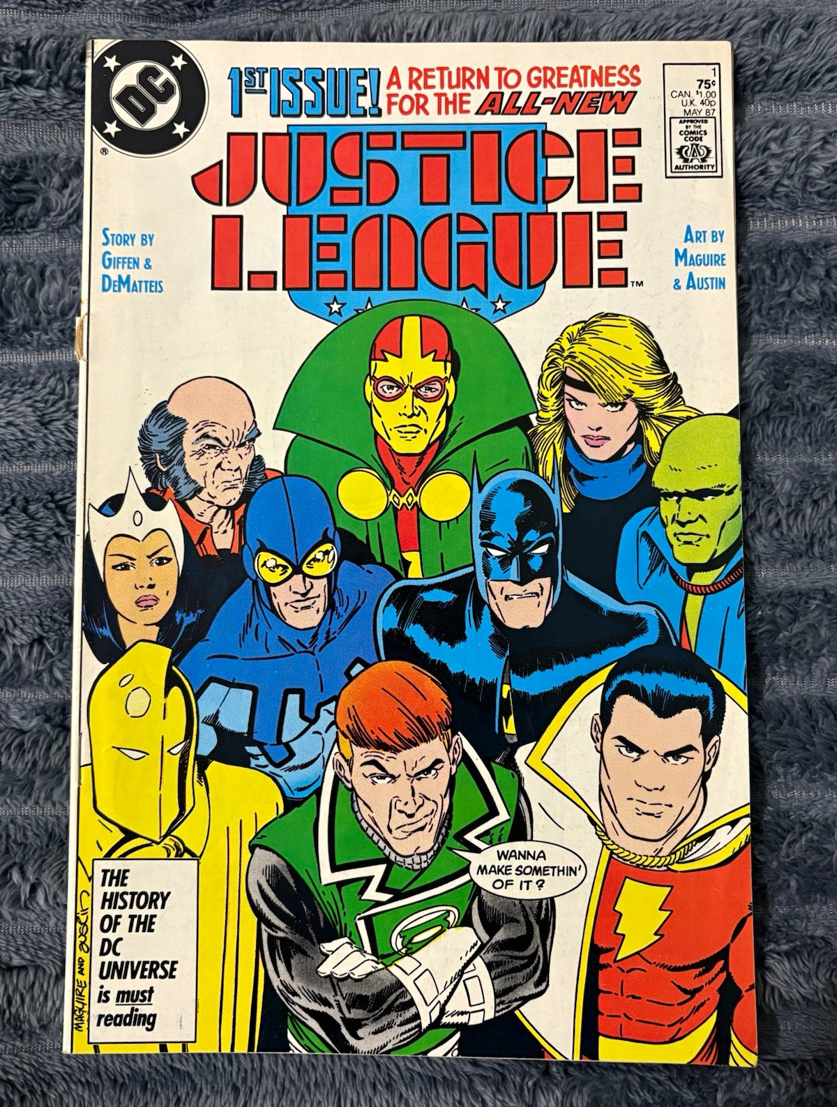 DC Comics Justice League #1 (1987) Giffen DeMatteis Maguire Austin