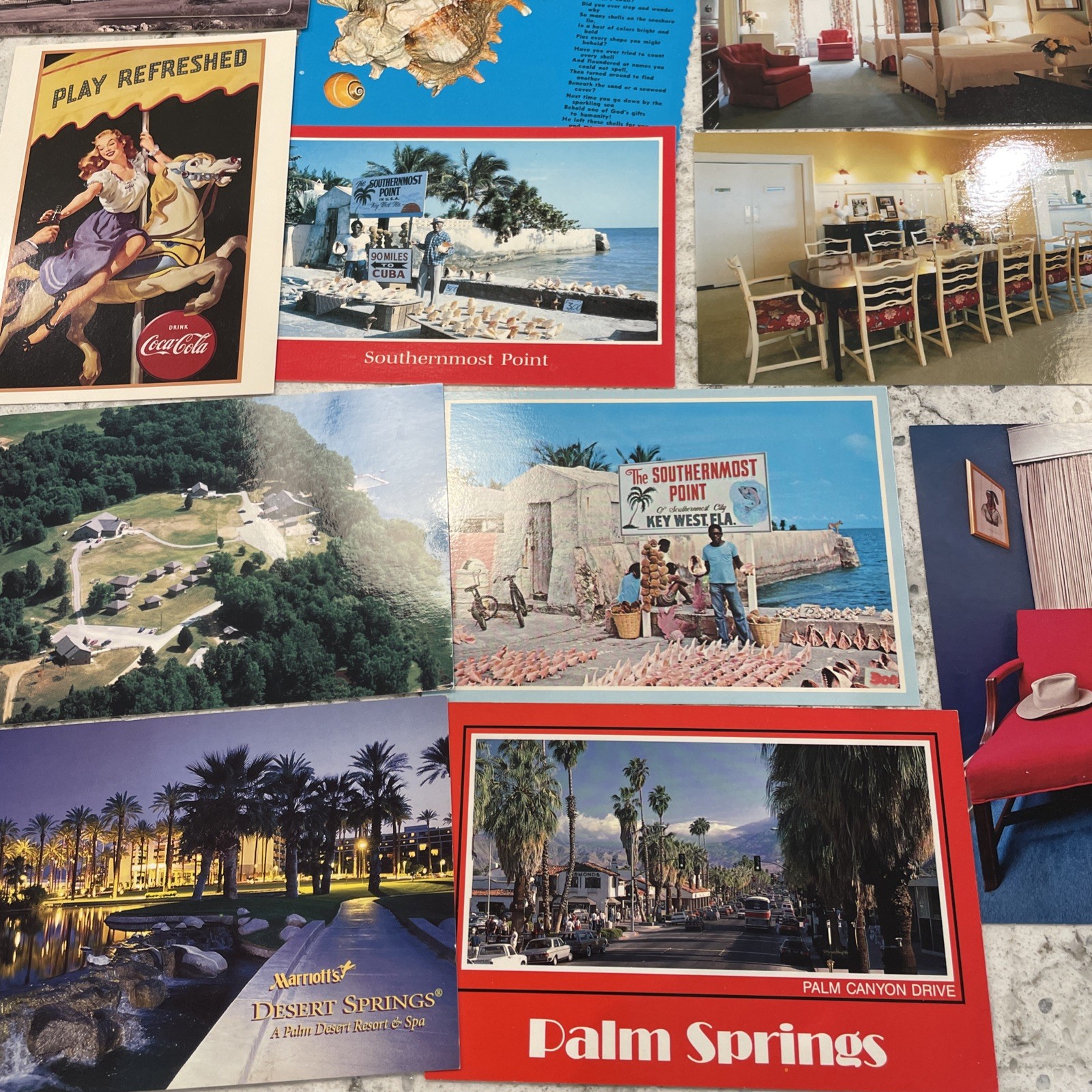 Bulk Lot 45+ Vintage Postcards Mostly Unused Random & Assorted Vintage Stamps 