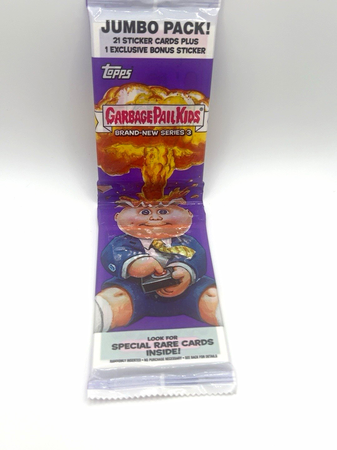 2013 Topps Garbage Pail Kids BNS3 Jumbo Pack Sealed 21 + 1 Bonus Sticker