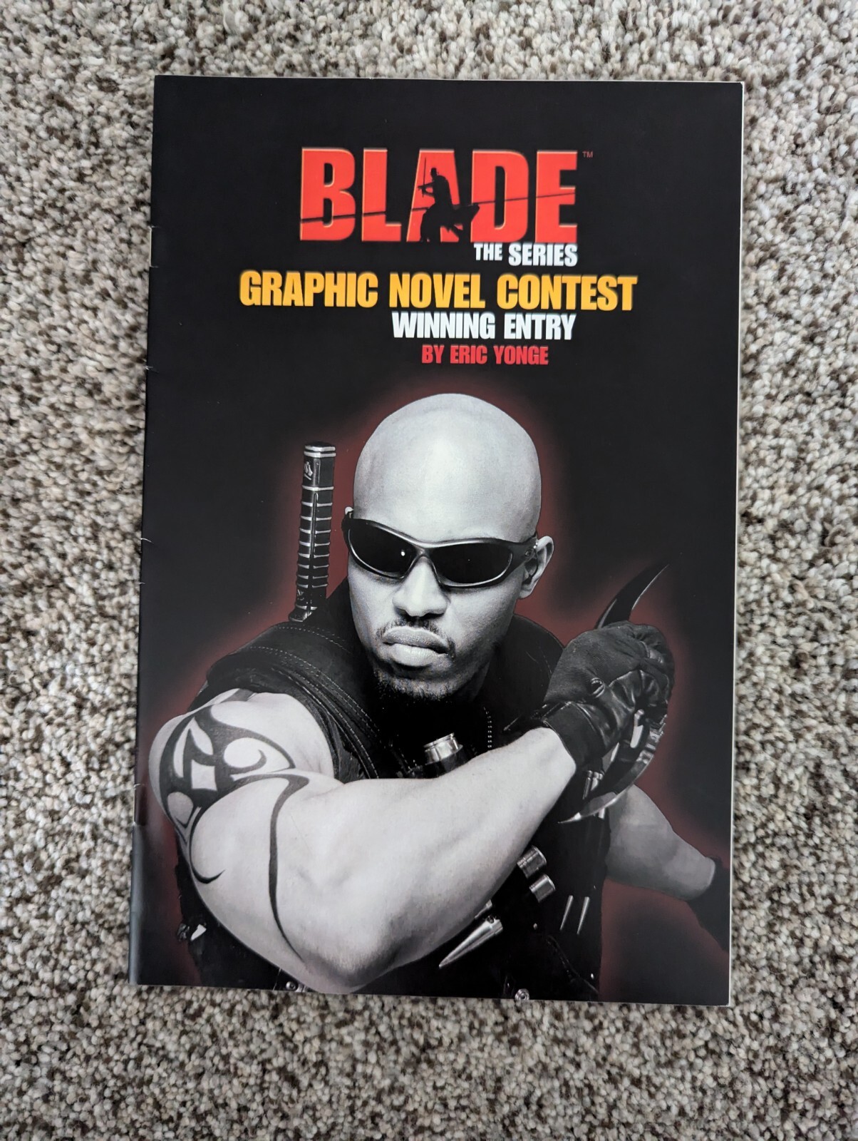 Blade the Series Graphic Novel Contest Winning Entry Comic (2006) NM RARE