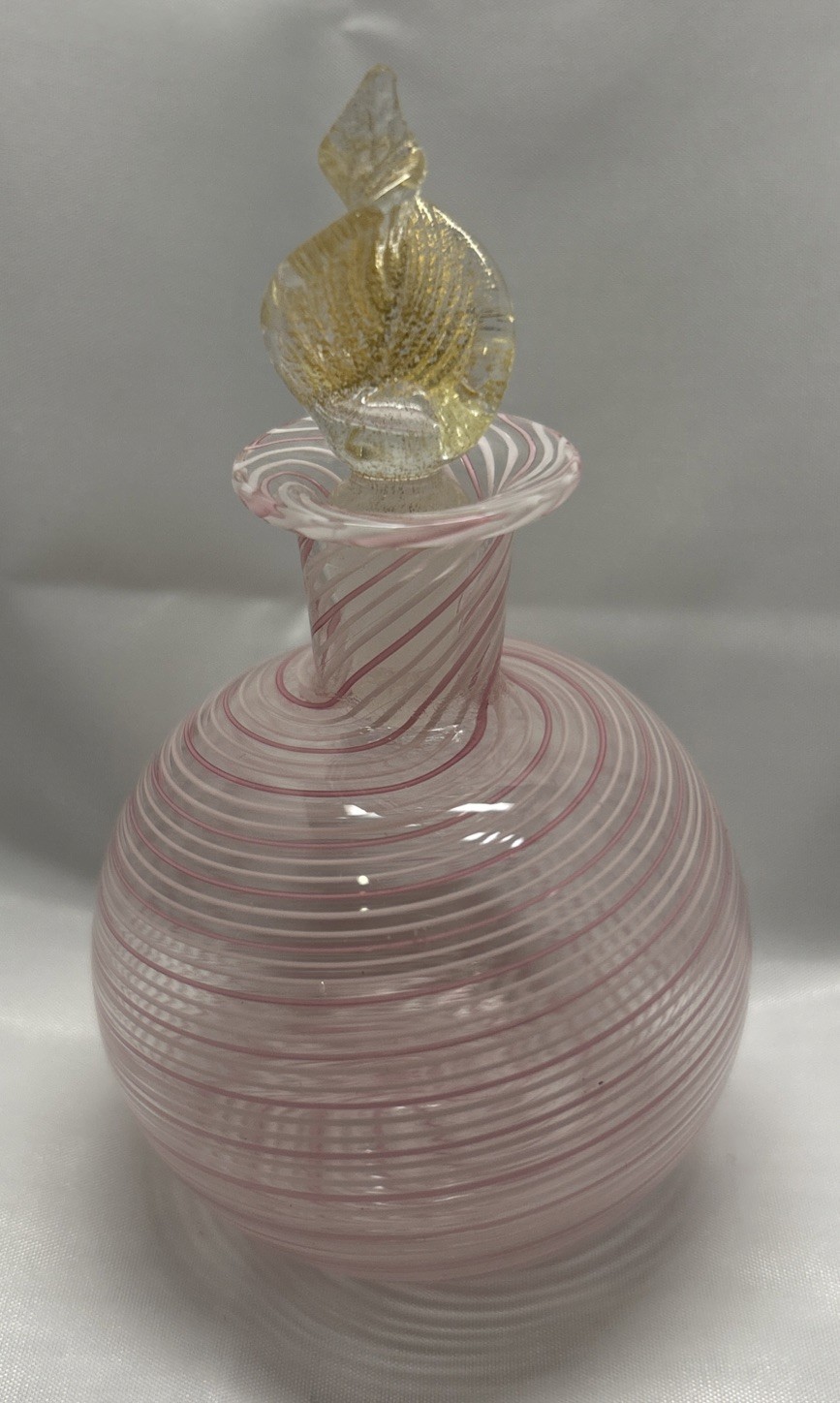 Borisov Belarus 24% Lead Crystal 20 oz Decanter with Stopper Label Minsk Borisov Belarus 24% Lead Crystal 20 oz Decanter with Stopper Label Minsk