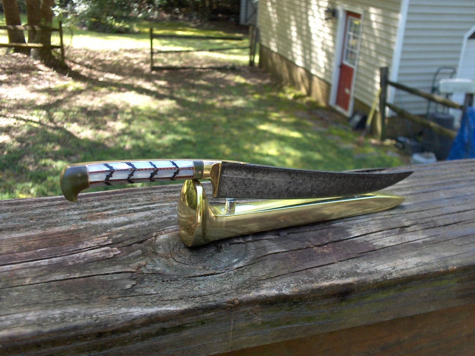 Indo Persian Afghan Pesh Kabz - Wootz Dagger