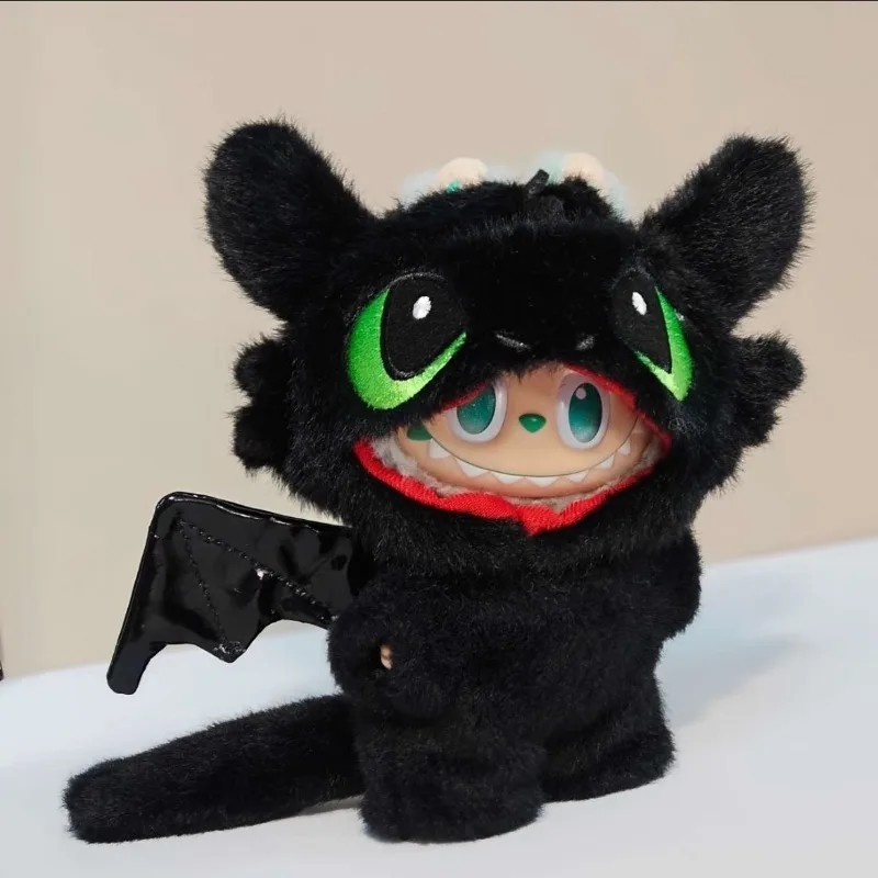 Labubu Clothing Costume With Random Plush / Without Croqmou Dragon Disguise
