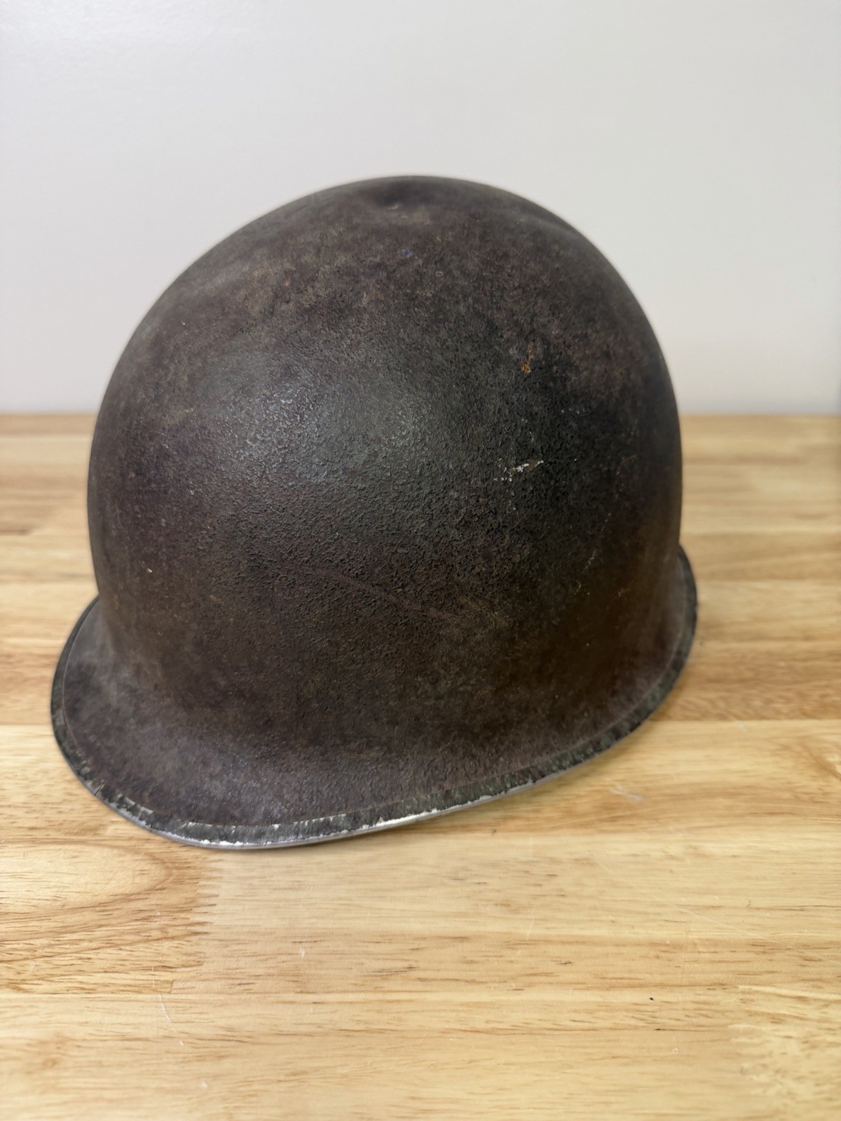 Original World War 2 WWII M1 Front Seam Helmet With Liner Military Original World War 2 WWII M1 Front Seam Helmet With Liner Military