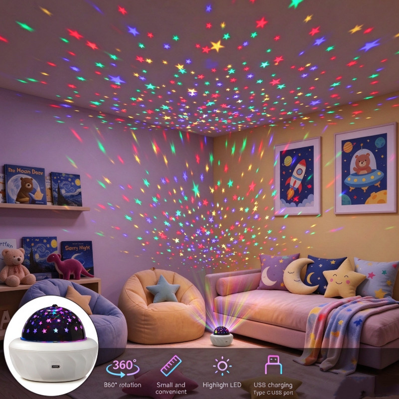 Aurora Light Projector, white Light Galaxy LED Lamp, with Remote Control Aurora Light Projector, white Light Galaxy LED Lamp, with Remote Control