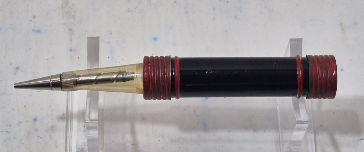 RARE Vintage Mechanical Pencil Light Up Flashlight Battery Lighted Navigator