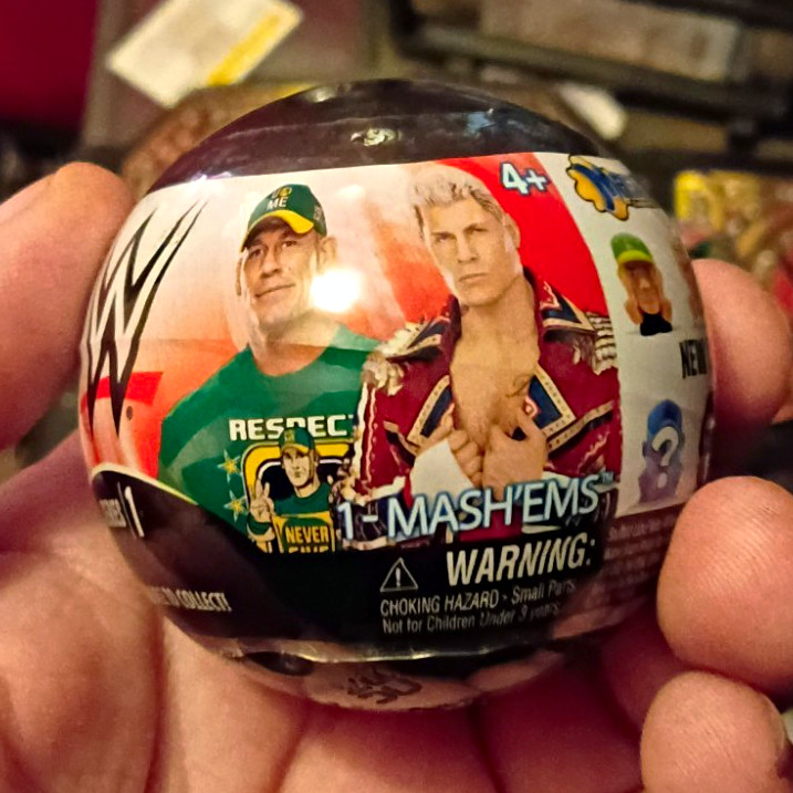 Basic Fun WWE Mashems Series 11 Blind Pack Sealed 4+ 2025 John Cena Cody