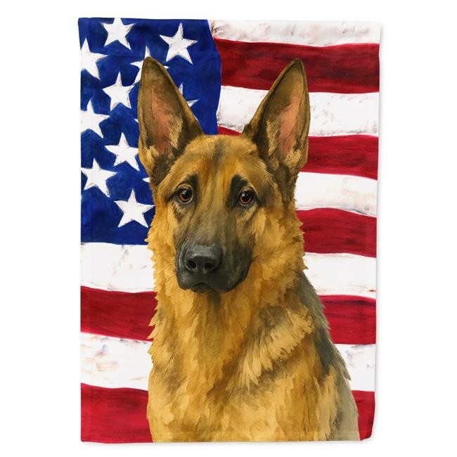 Carolines Treasures WDK6098CHF 40 x 28 in. Sable German Shepherd American Fla...