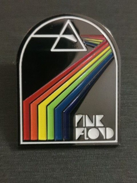 PINK FLOYD THE DARK SIDE OF THE MOON The Wall Wish You Were Here Pin Badge New PINK FLOYD THE DARK SIDE OF THE MOON The Wall Wish You Were Here Pin Badge New