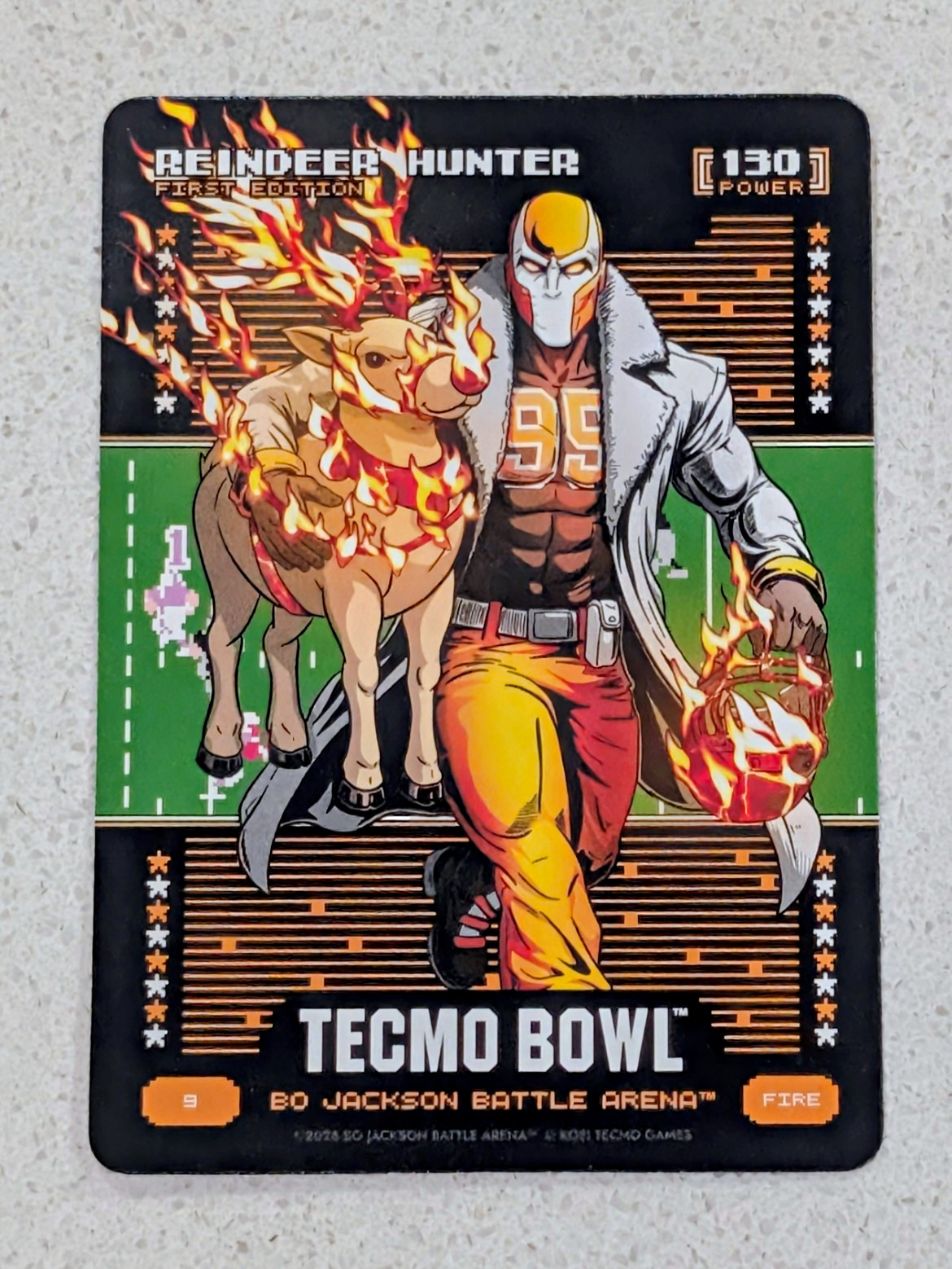 🕹️ 2026 Bo Jackson Battle Arena Tecmo Bowl Reindeer Hunter 1st Ed 130 Power 🔥