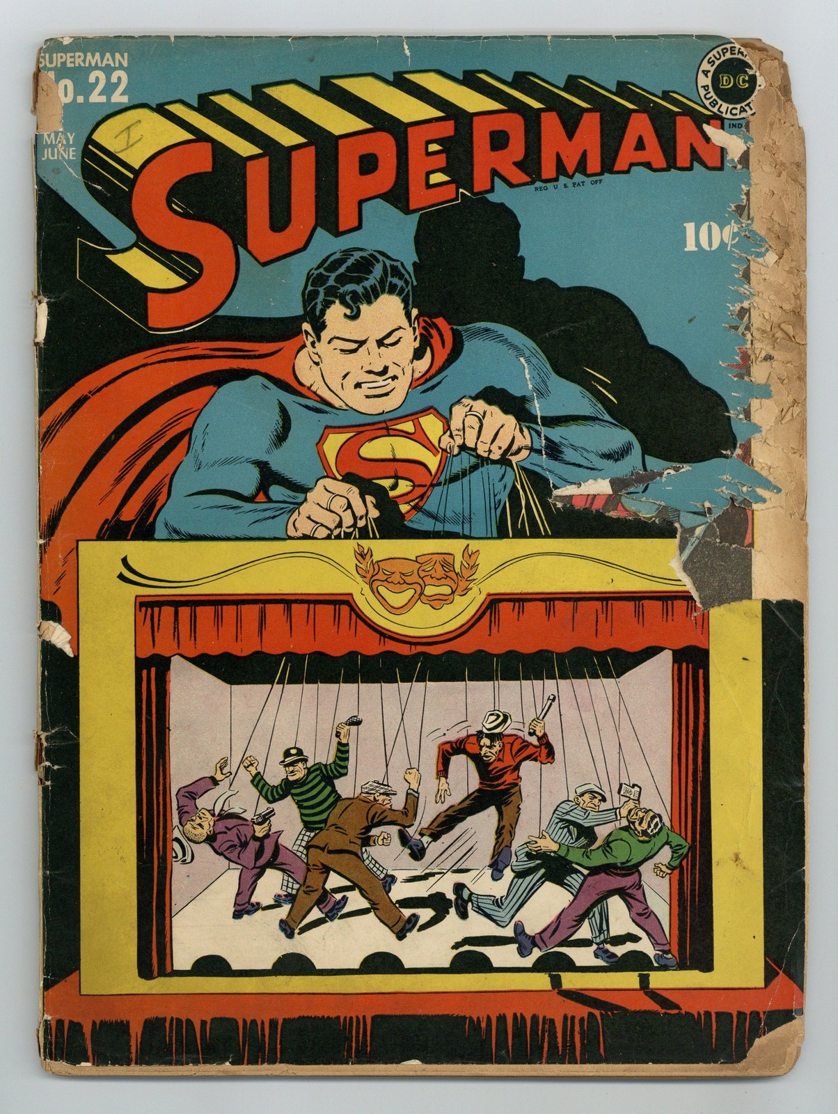 Superman #22 PR 0.5 1943