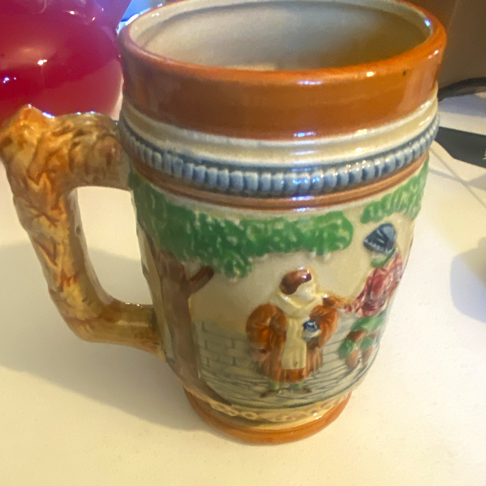 Reinhold Merkelbach Grenzhausen German Beer Mug Breweriana Theme