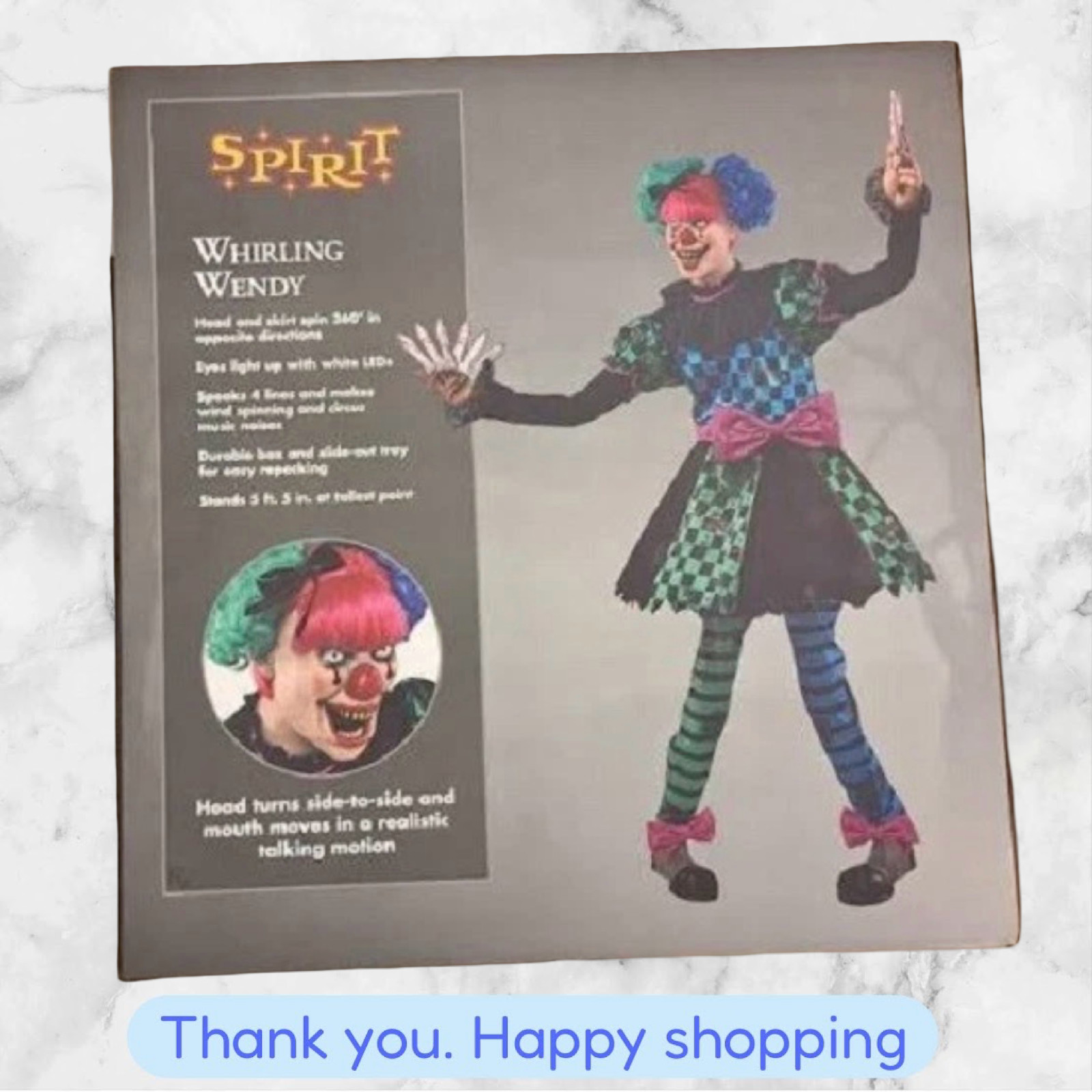 Spirit Whirling Wendy Animated Figure Collectible Animatronic BRAND NEW SHIPPING