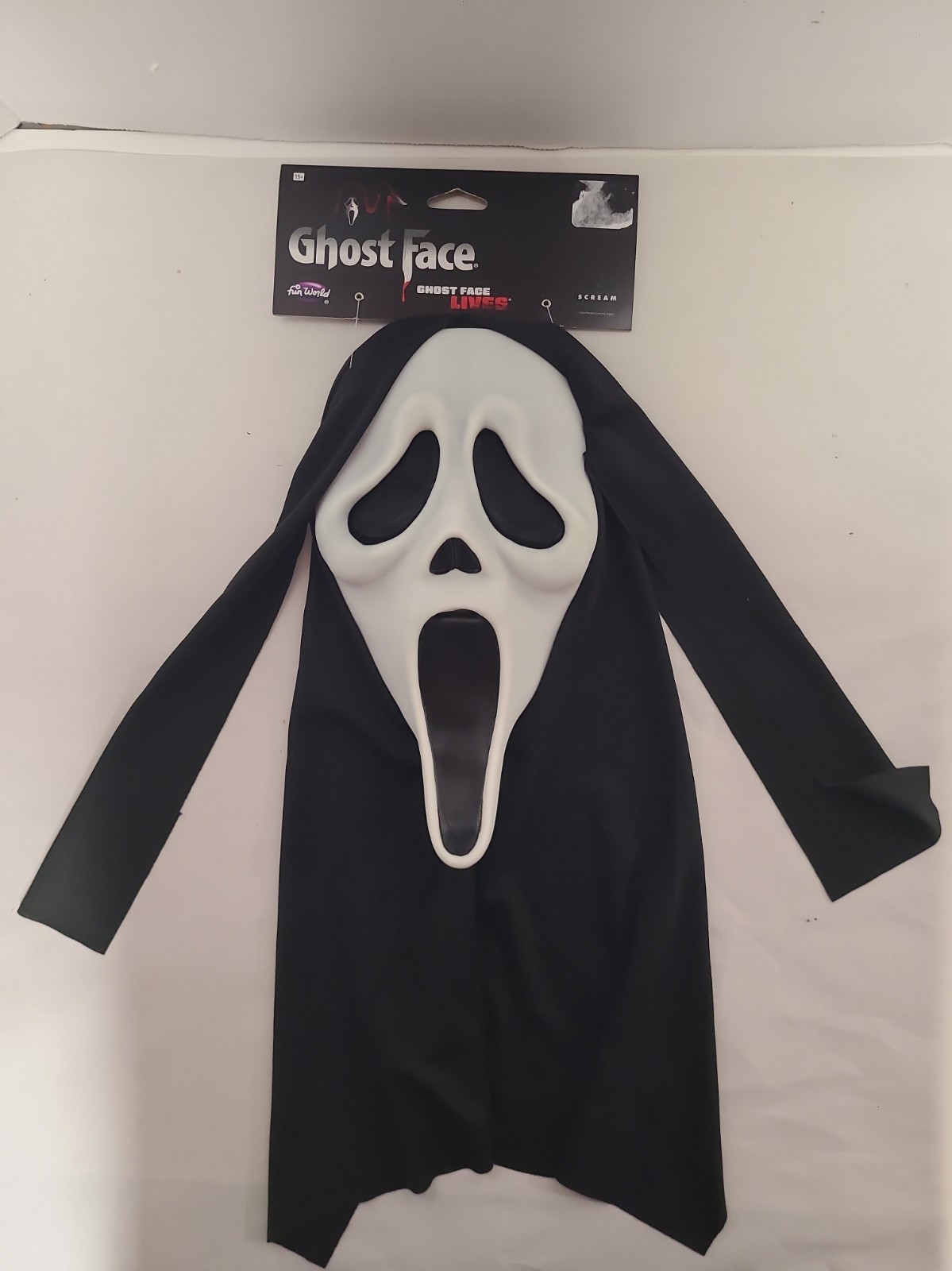 Ghost Face Scream Mask 2025 EU Easter Unlimited Fun World Div
