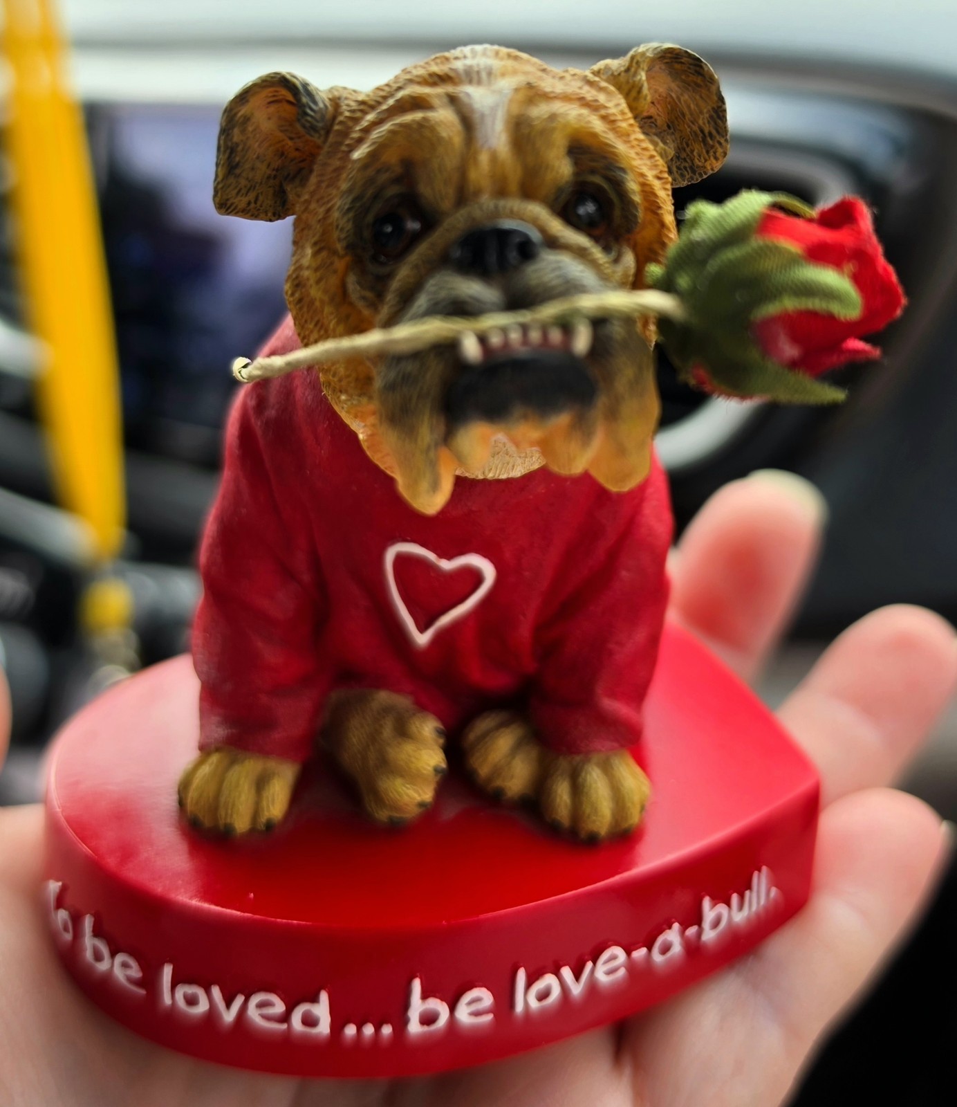 2003 ZELDA WISDOM “Love-a-Bull” Bobblehead. #4846