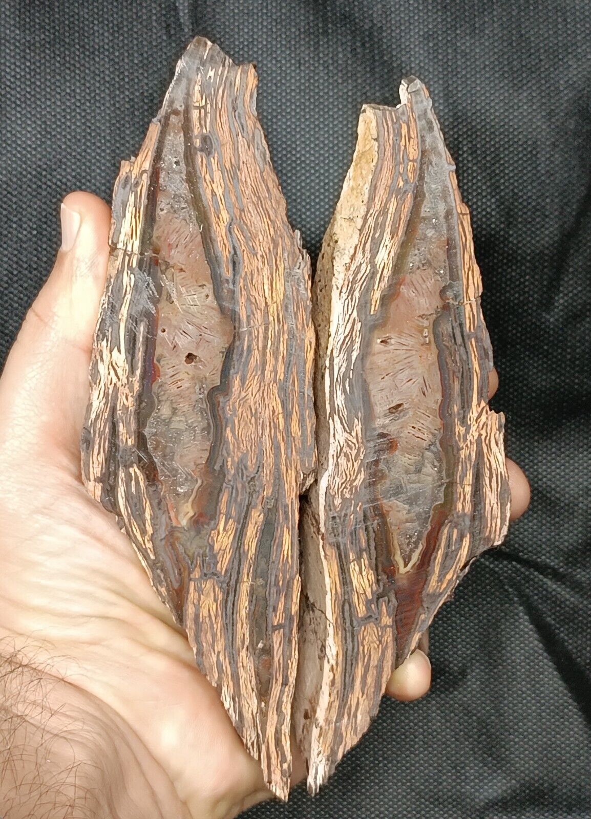 790g/1.74 lb turkish  rhyolite agate stone rough, collectible, specimen, rock