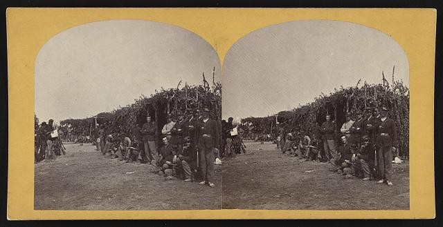 Columbus Kentucky 1864 134th Illinois Volunteer Infantry Soldiers Camp