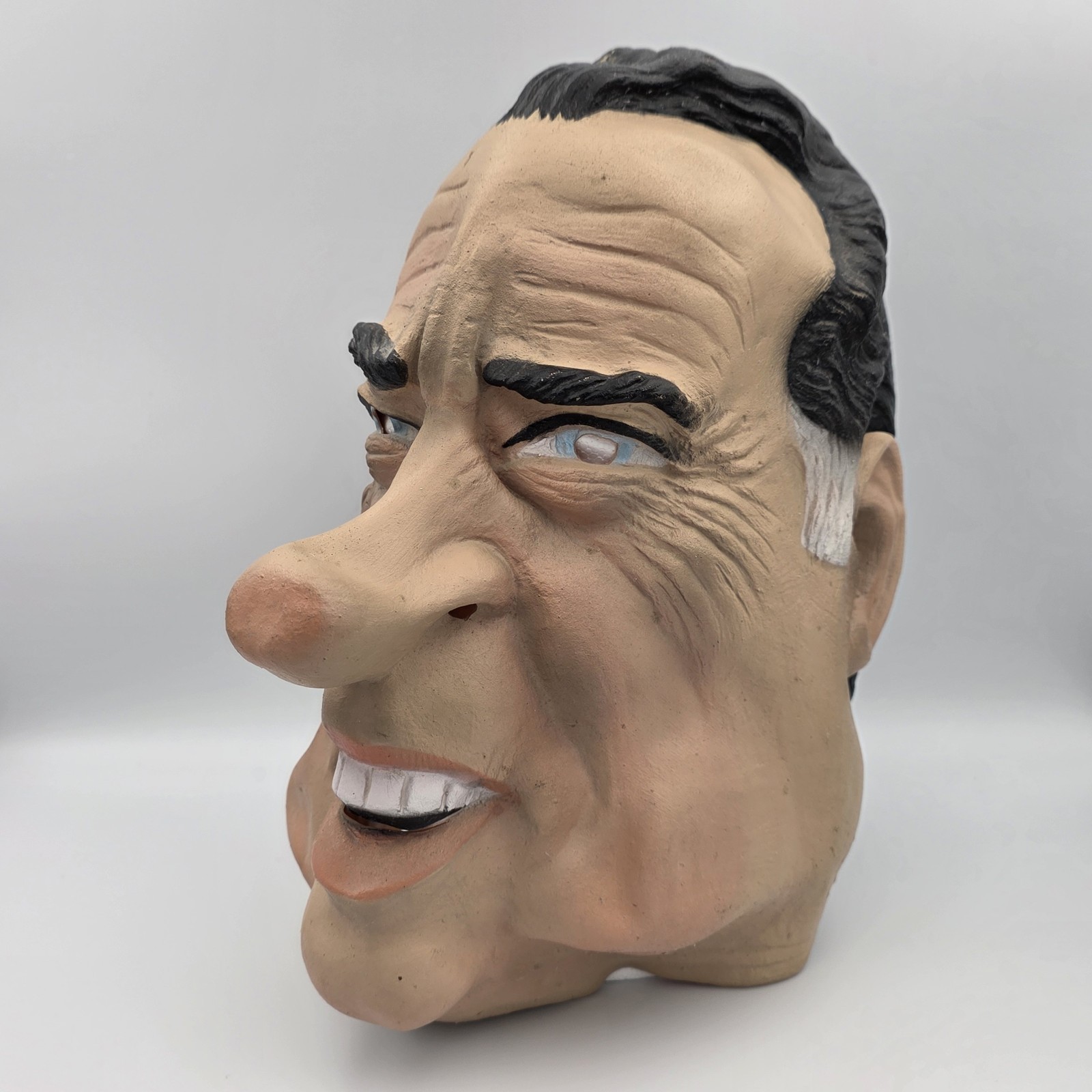 Vintage 1983 Cesar Ronald Reagan Rubber Mask Adult Full Head Coverage President